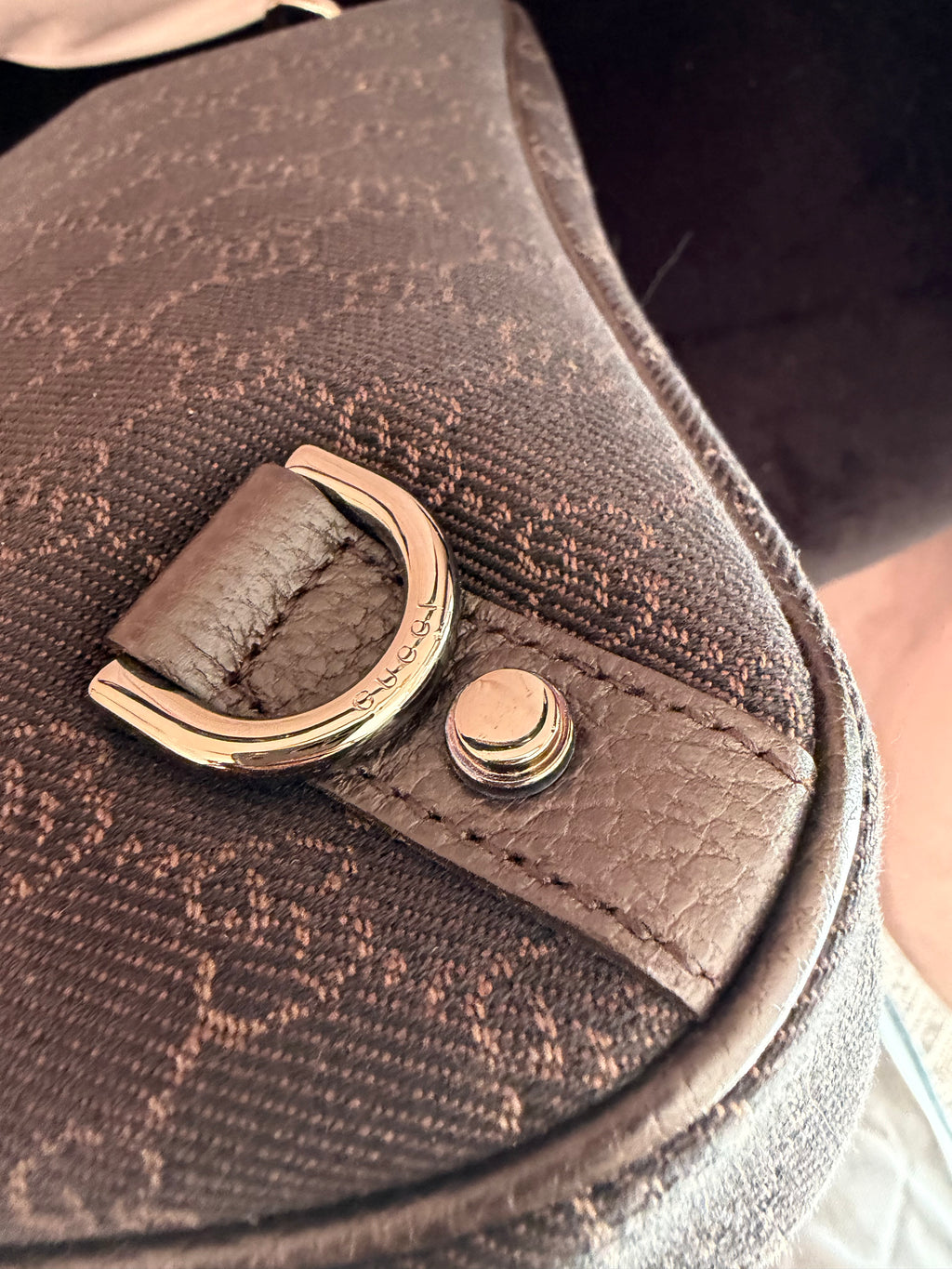 Borsa Gucci abbey marrone