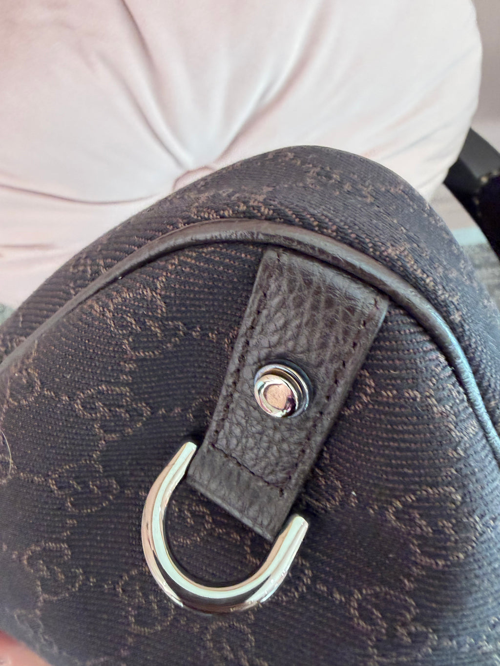 Borsa Gucci abbey marrone