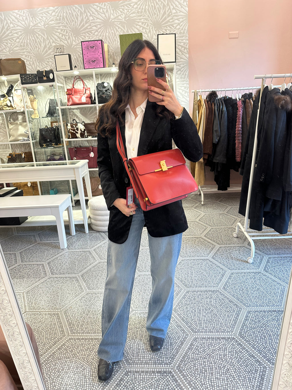 Borsa Valentino Garavagni shoulder bag red