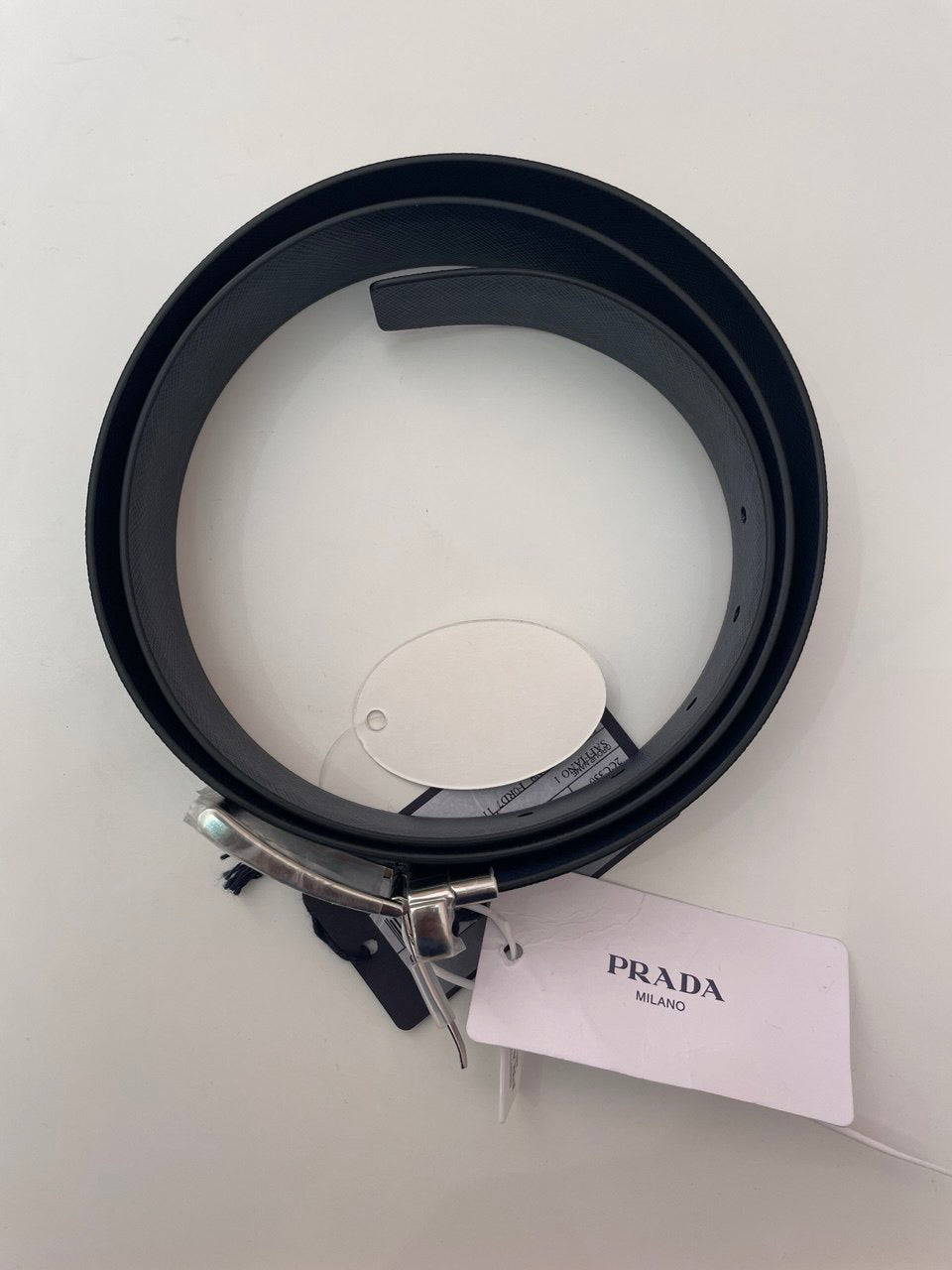 Cintura Prada uomo reversibile