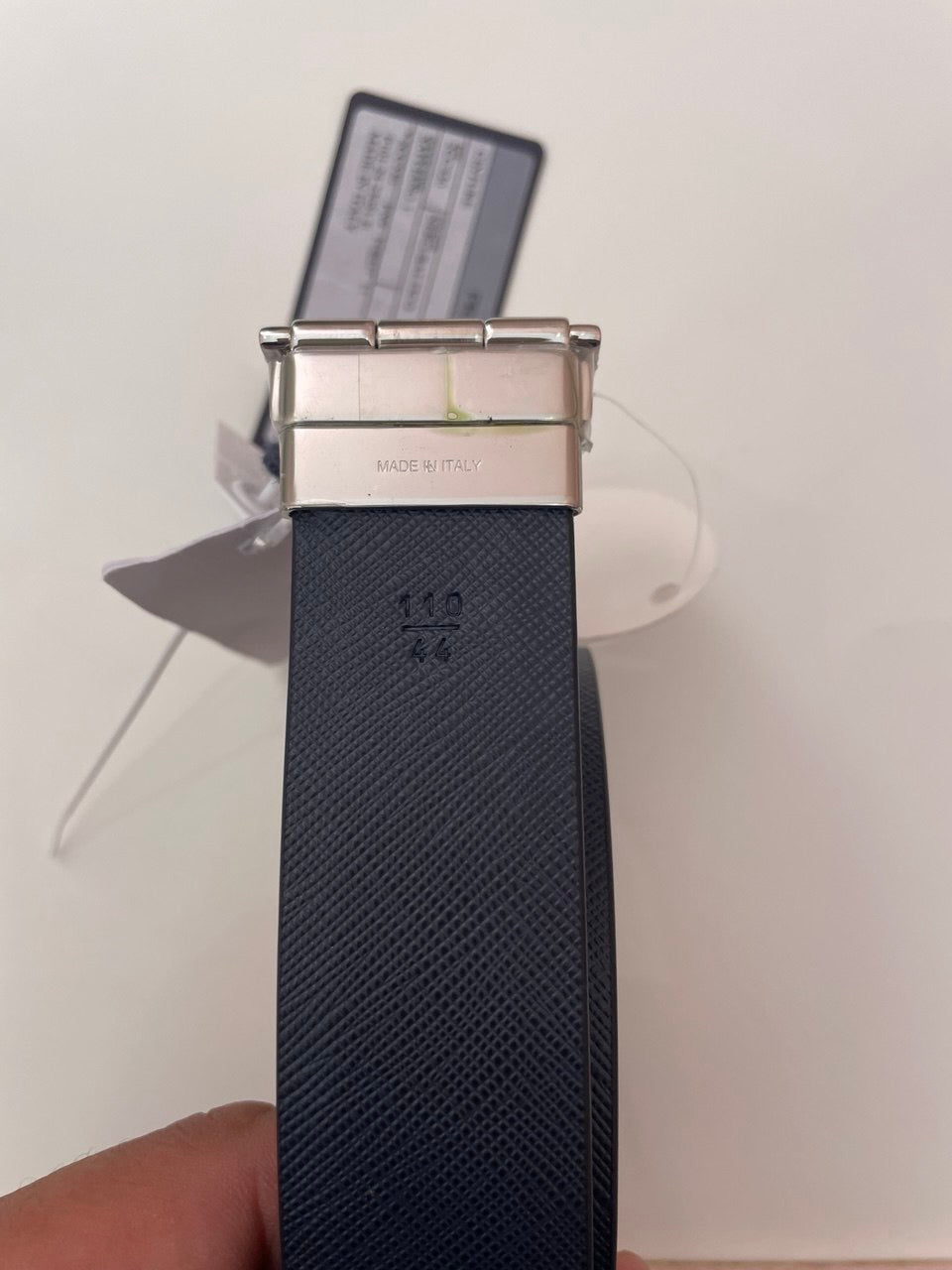 Cintura Prada uomo reversibile