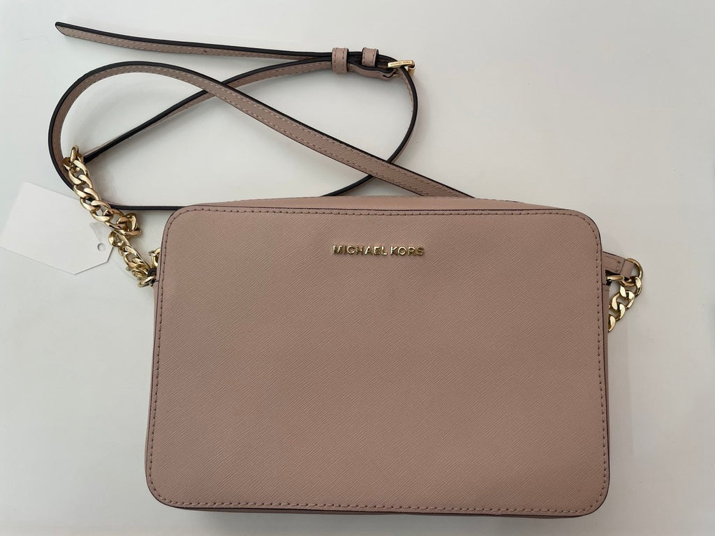 Borsa Michael Kors Camera bag rosa cipria