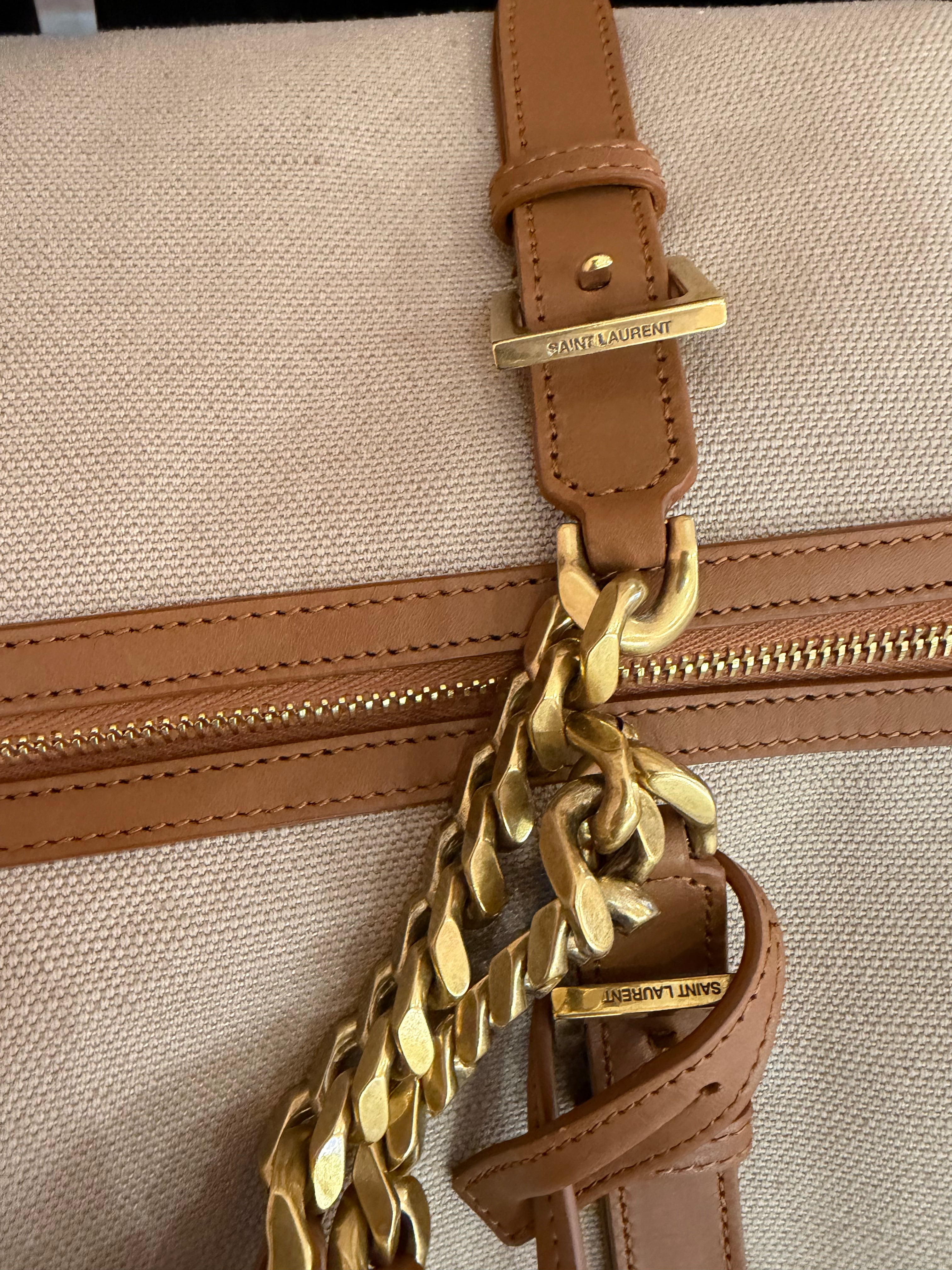 Borsa Saint Laurent daffle bag canapa