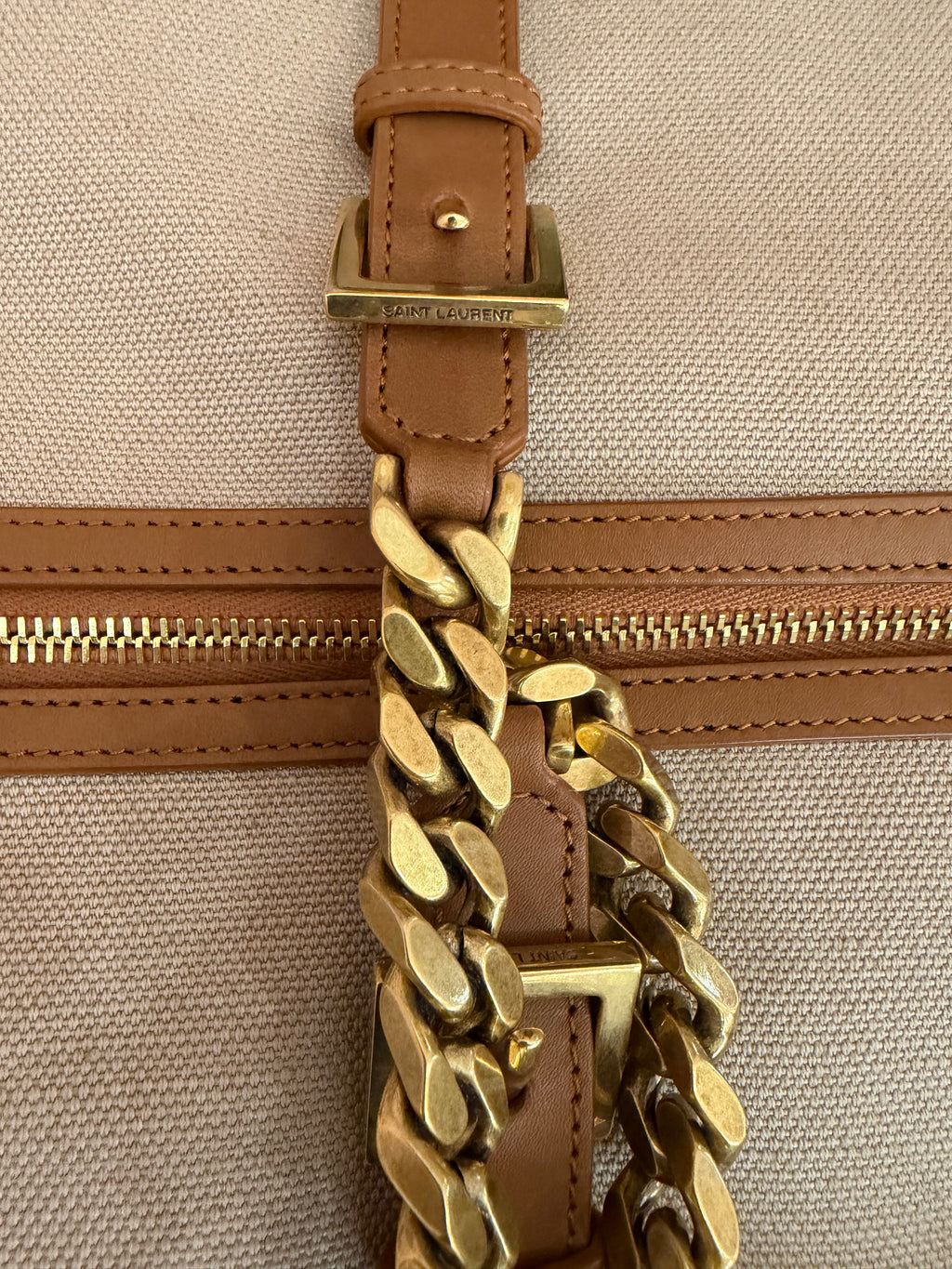 Borsa Saint Laurent daffle bag canapa
