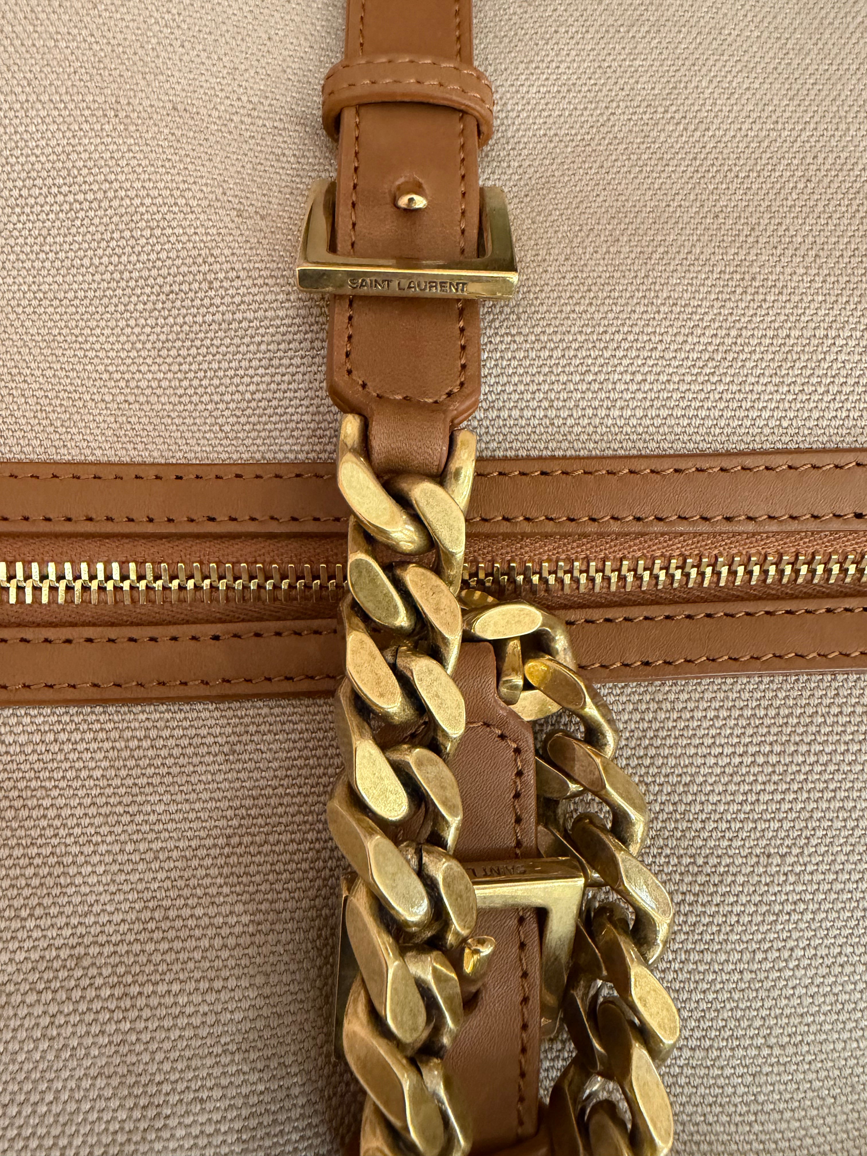Borsa Saint Laurent daffle bag canapa