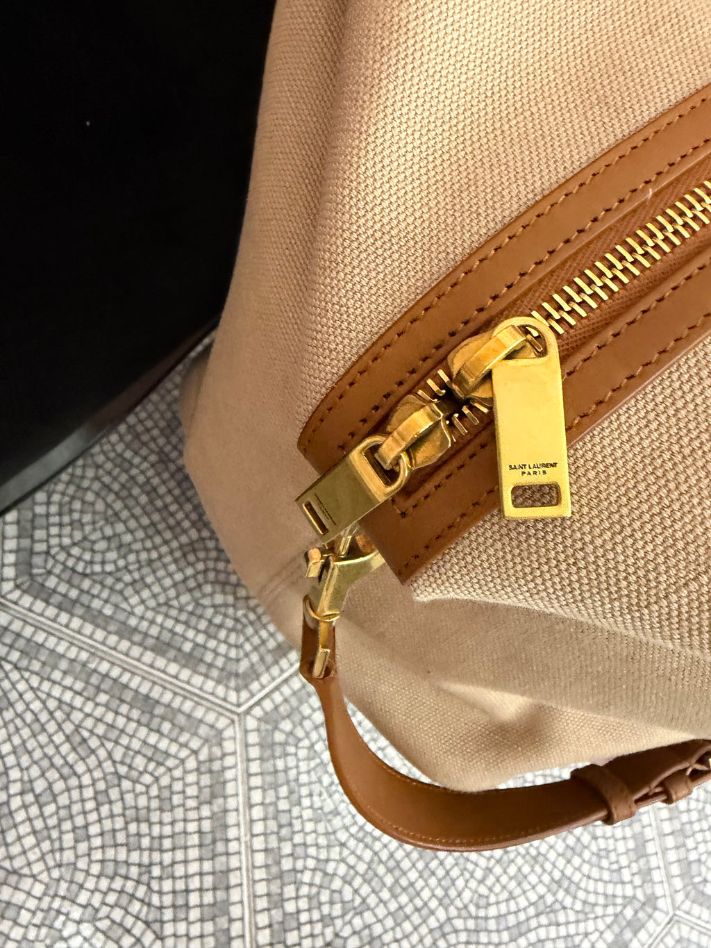 Borsa Saint Laurent daffle bag canapa