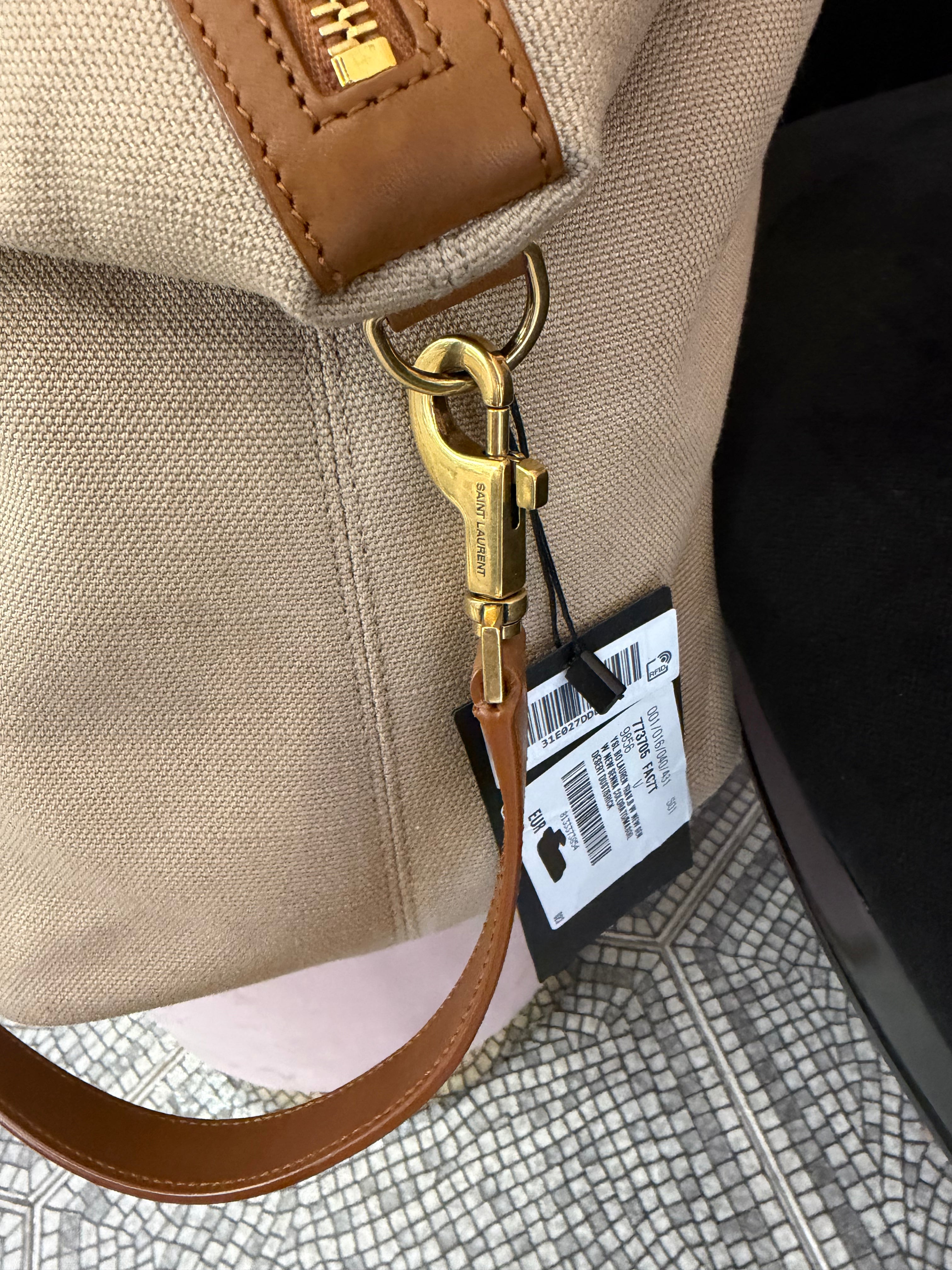 Borsa Saint Laurent daffle bag canapa
