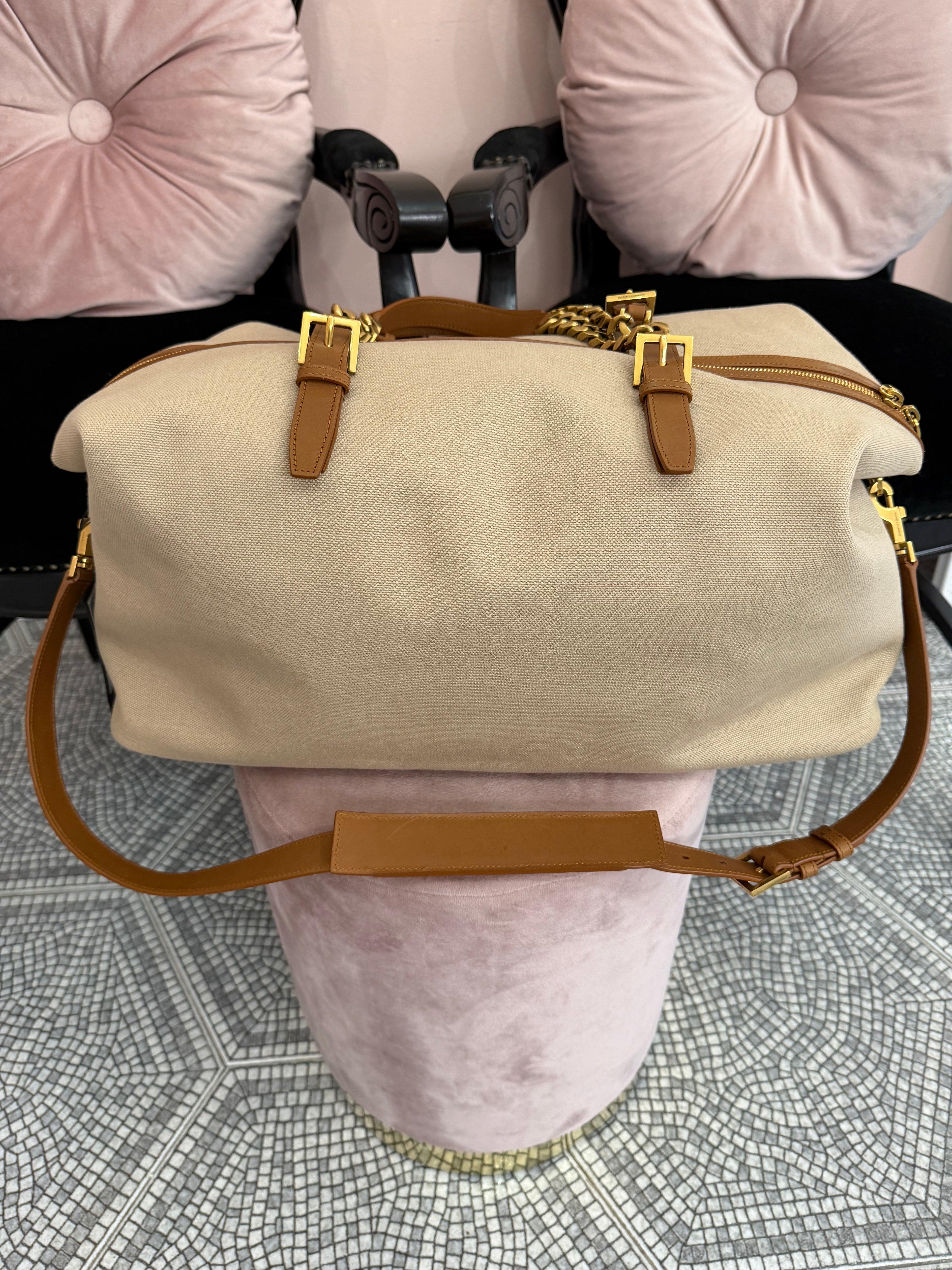 Borsa Saint Laurent daffle bag canapa