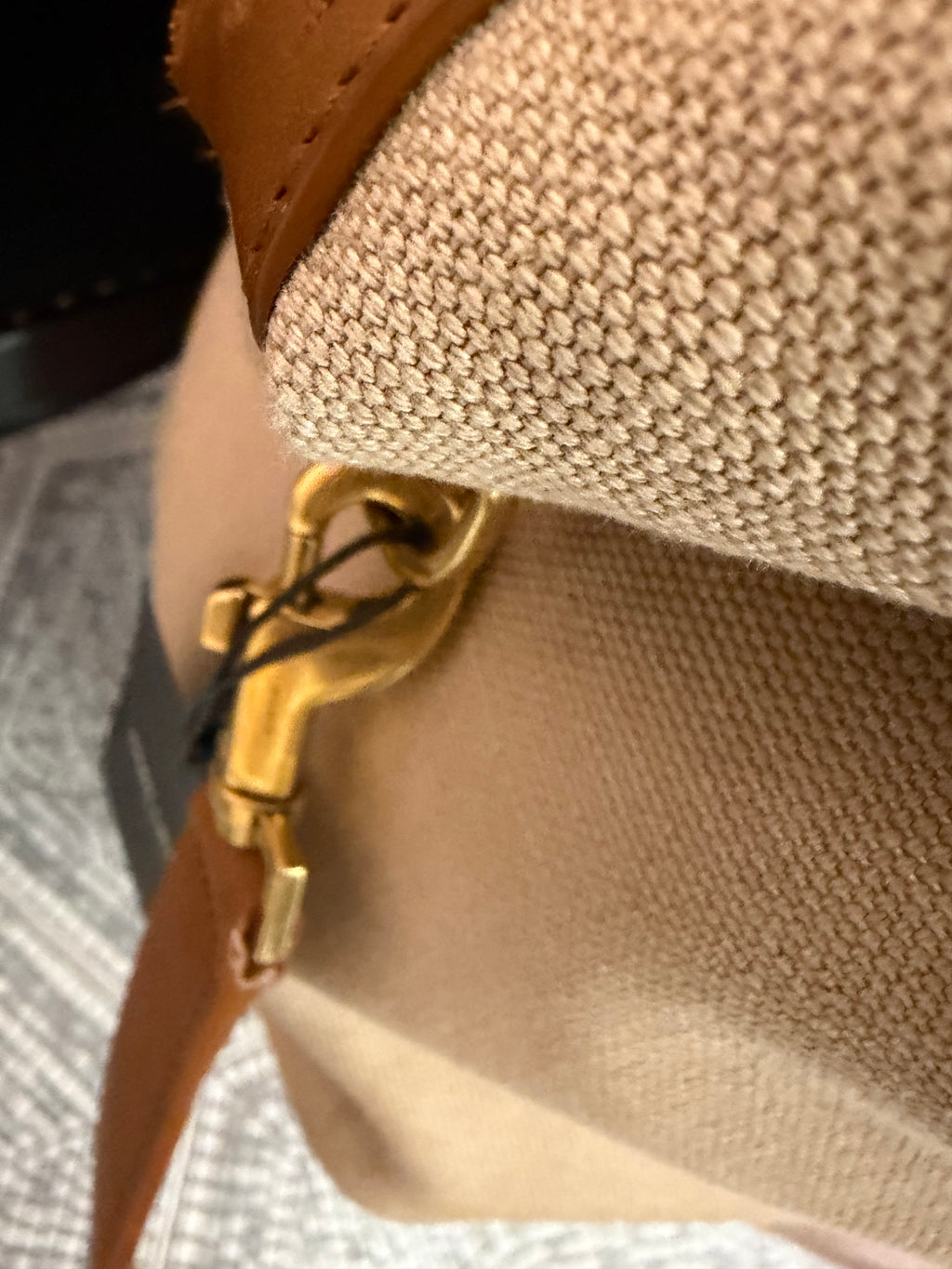 Borsa Saint Laurent daffle bag canapa