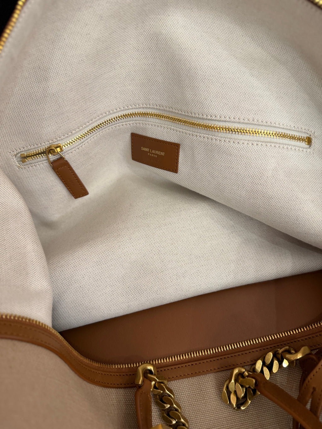 Borsa Saint Laurent daffle bag canapa