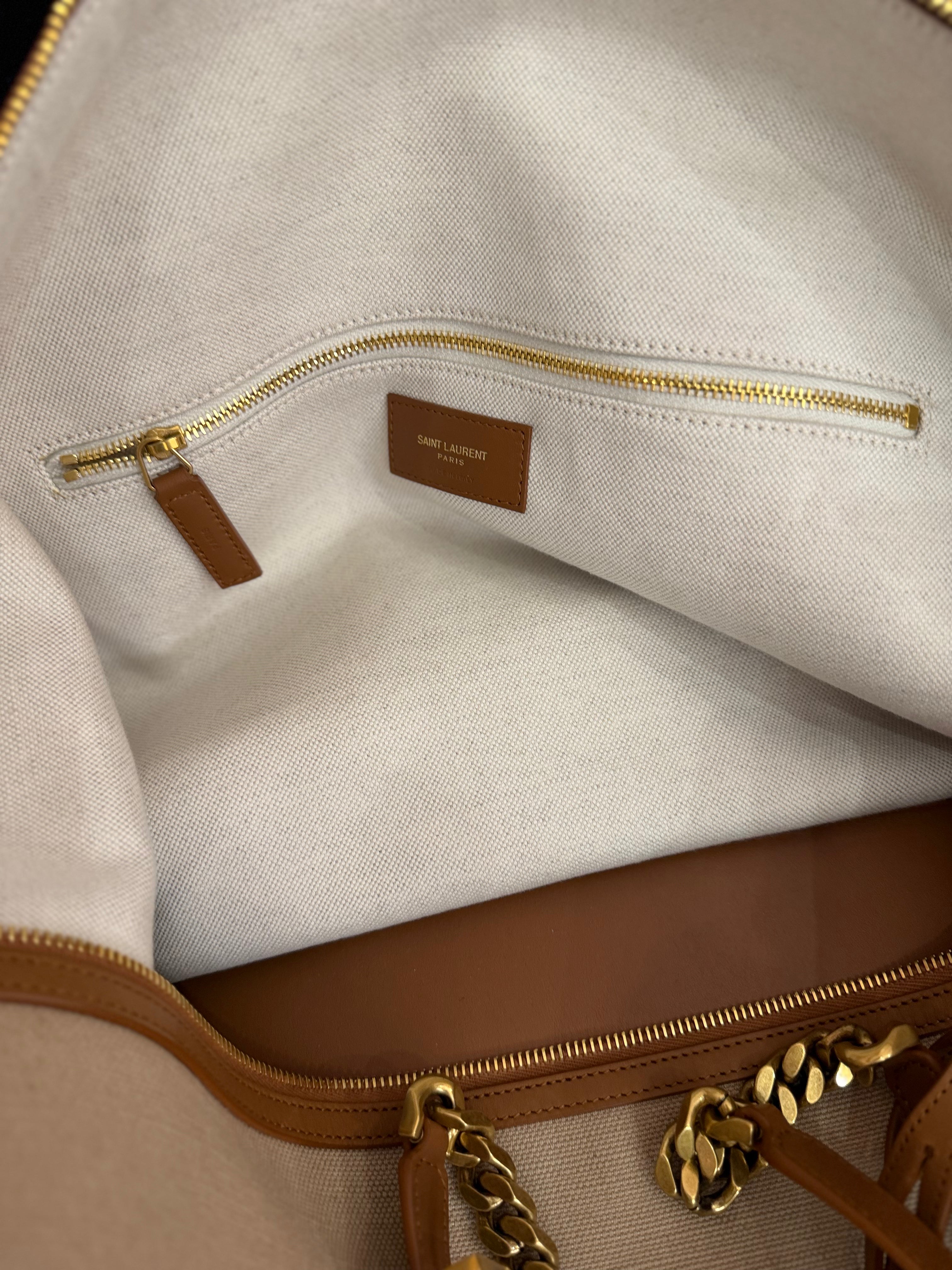 Borsa Saint Laurent daffle bag canapa