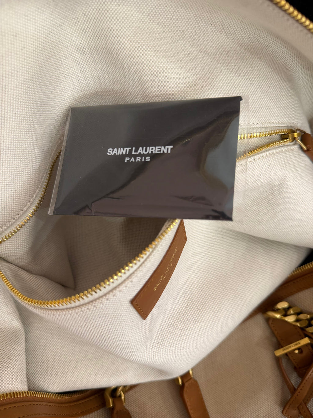 Borsa Saint Laurent daffle bag canapa
