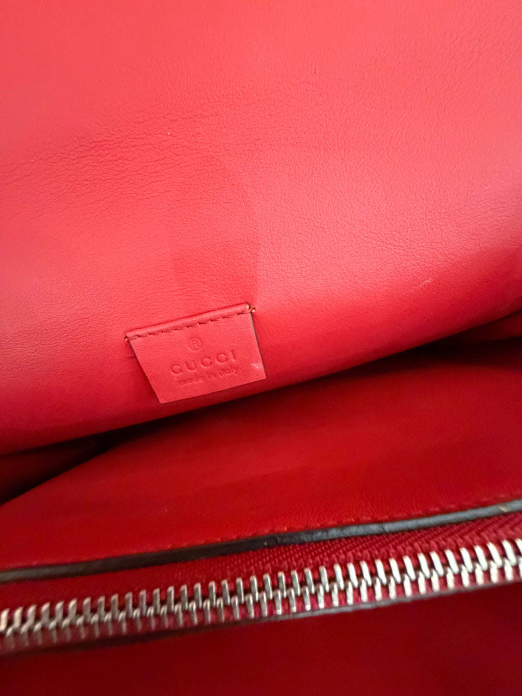 Borsa Gucci Dionysus big size suede rosso
