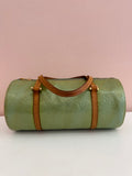 Borsa Louis Vuitton Papillon Bedford vernis green mint