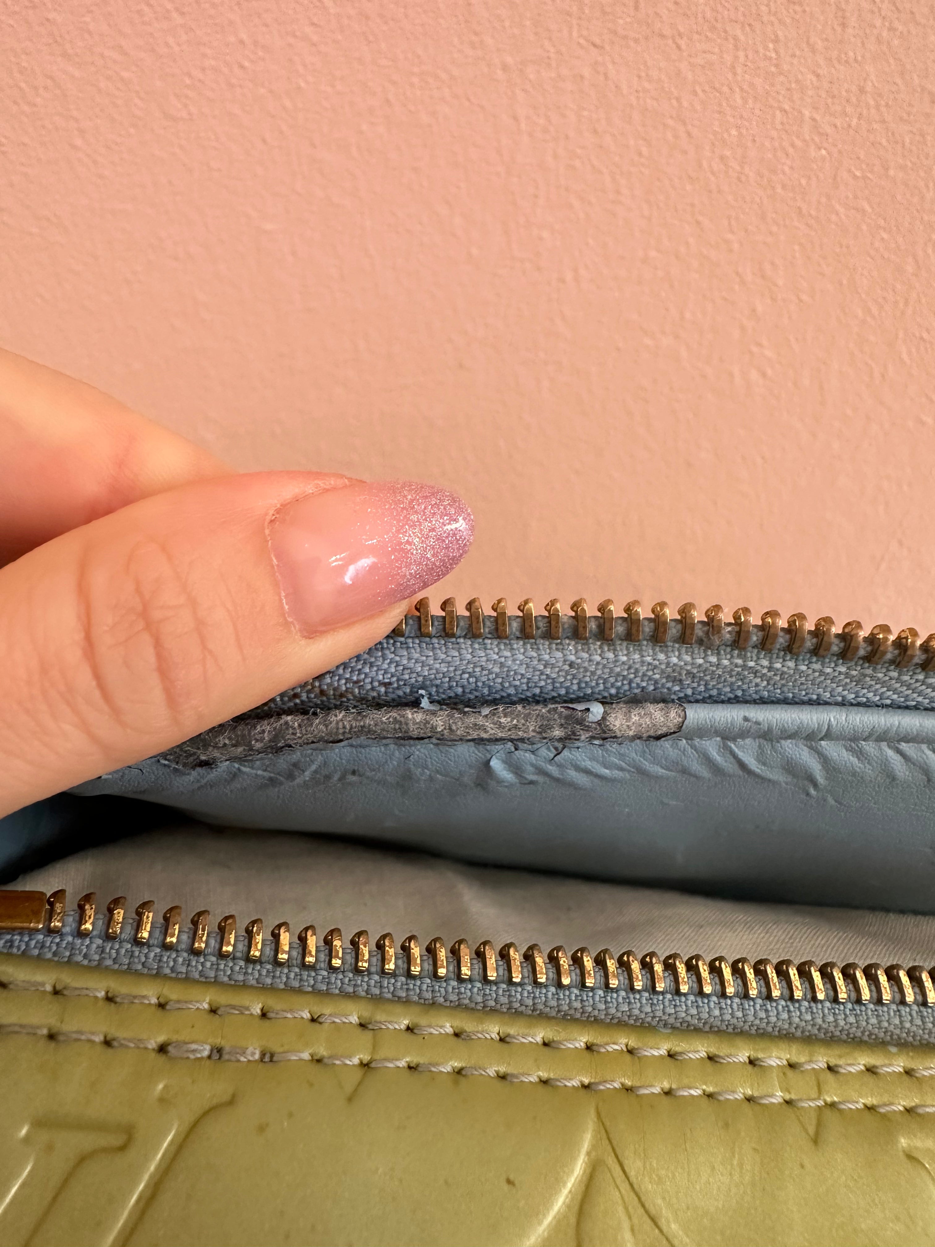 Borsa Louis Vuitton Papillon Bedford vernis green mint