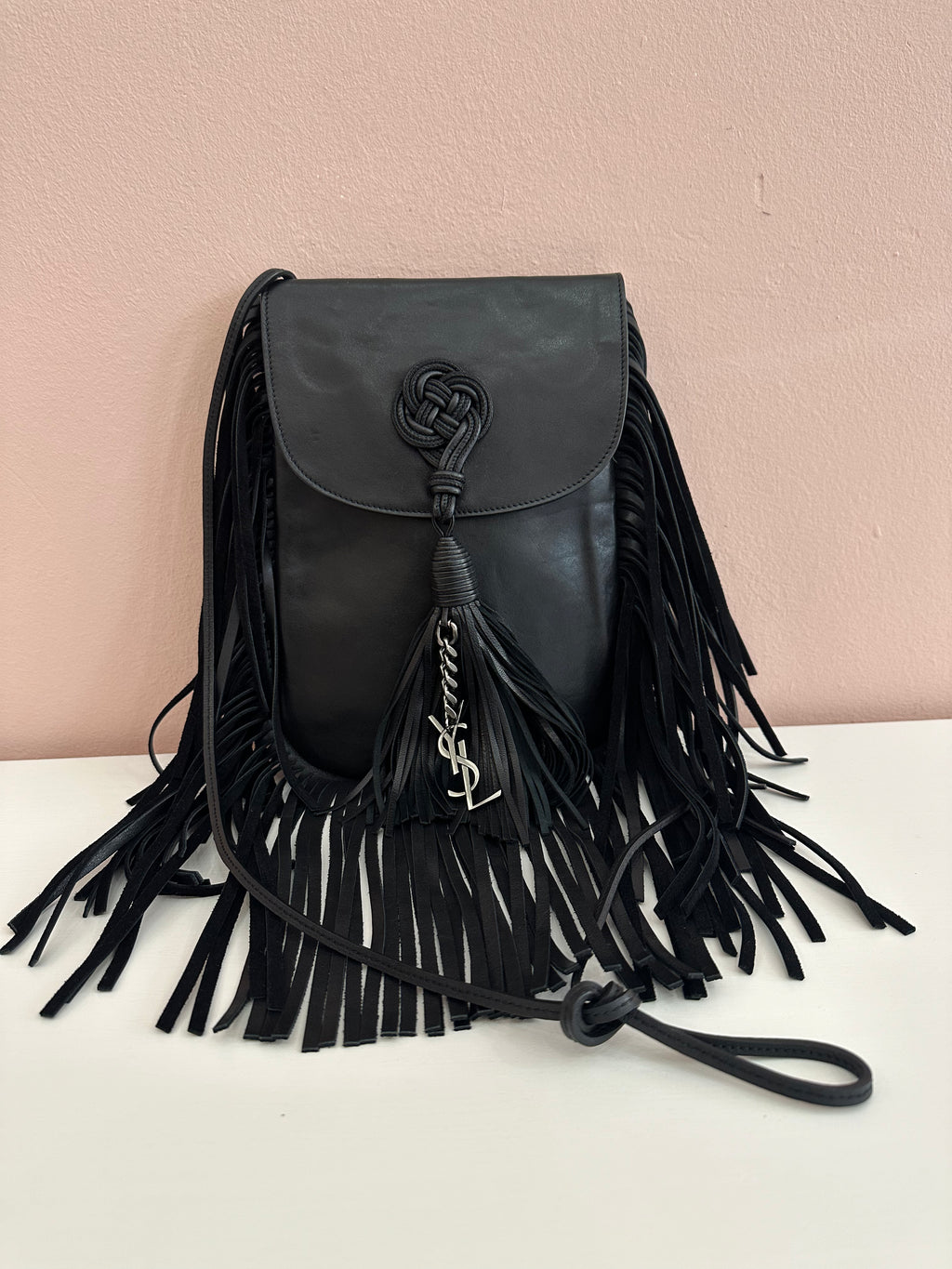 Borsa Saint Laurent Anita Fringe