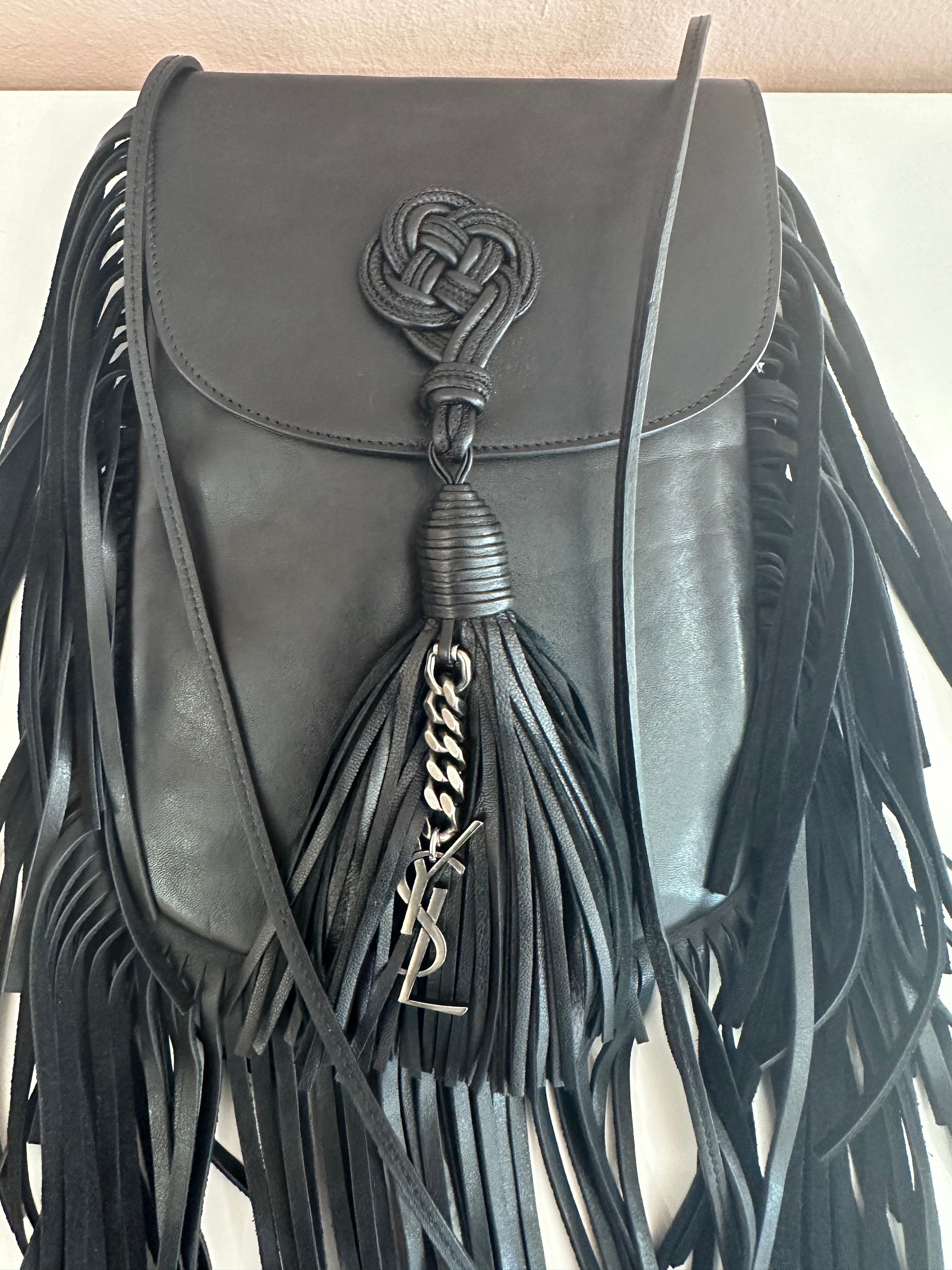 Borsa Saint Laurent Anita Fringe
