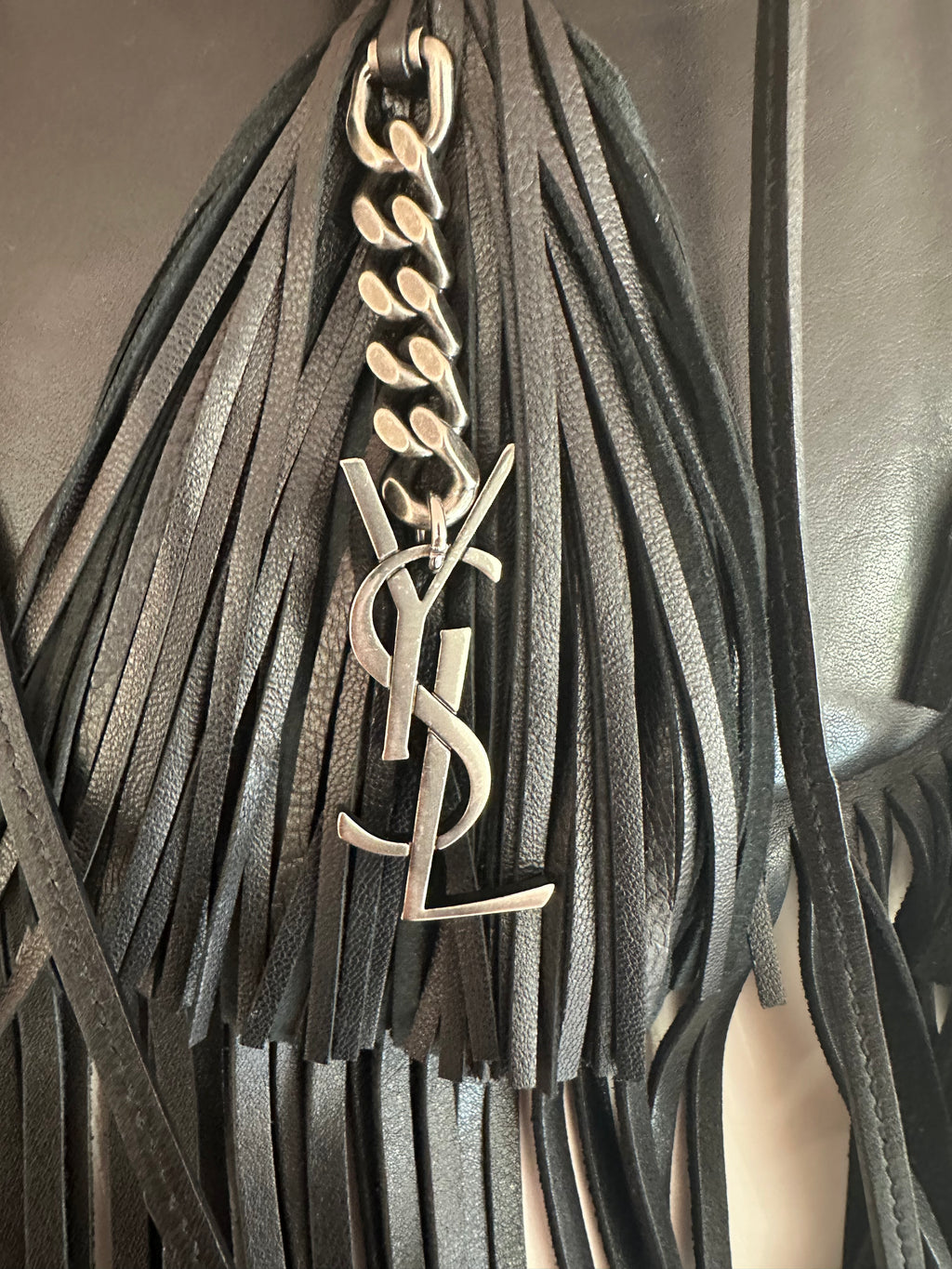 Borsa Saint Laurent Anita Fringe