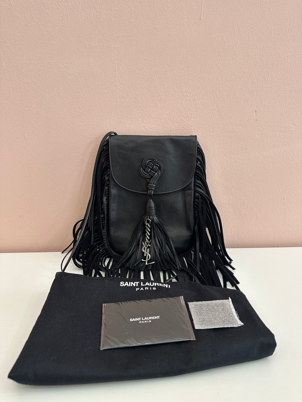 Borsa Saint Laurent Anita Fringe