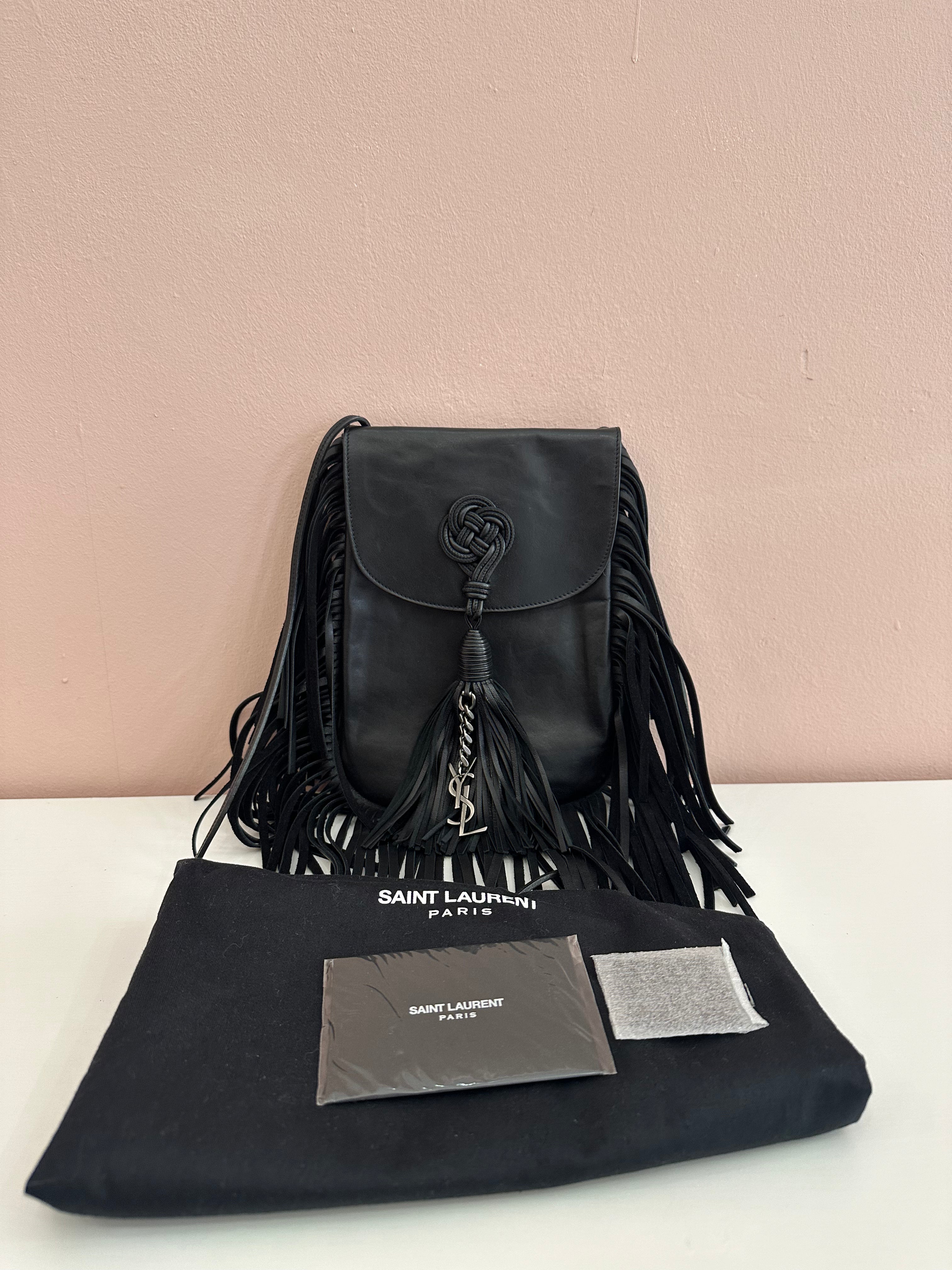 Borsa Saint Laurent Anita Fringe