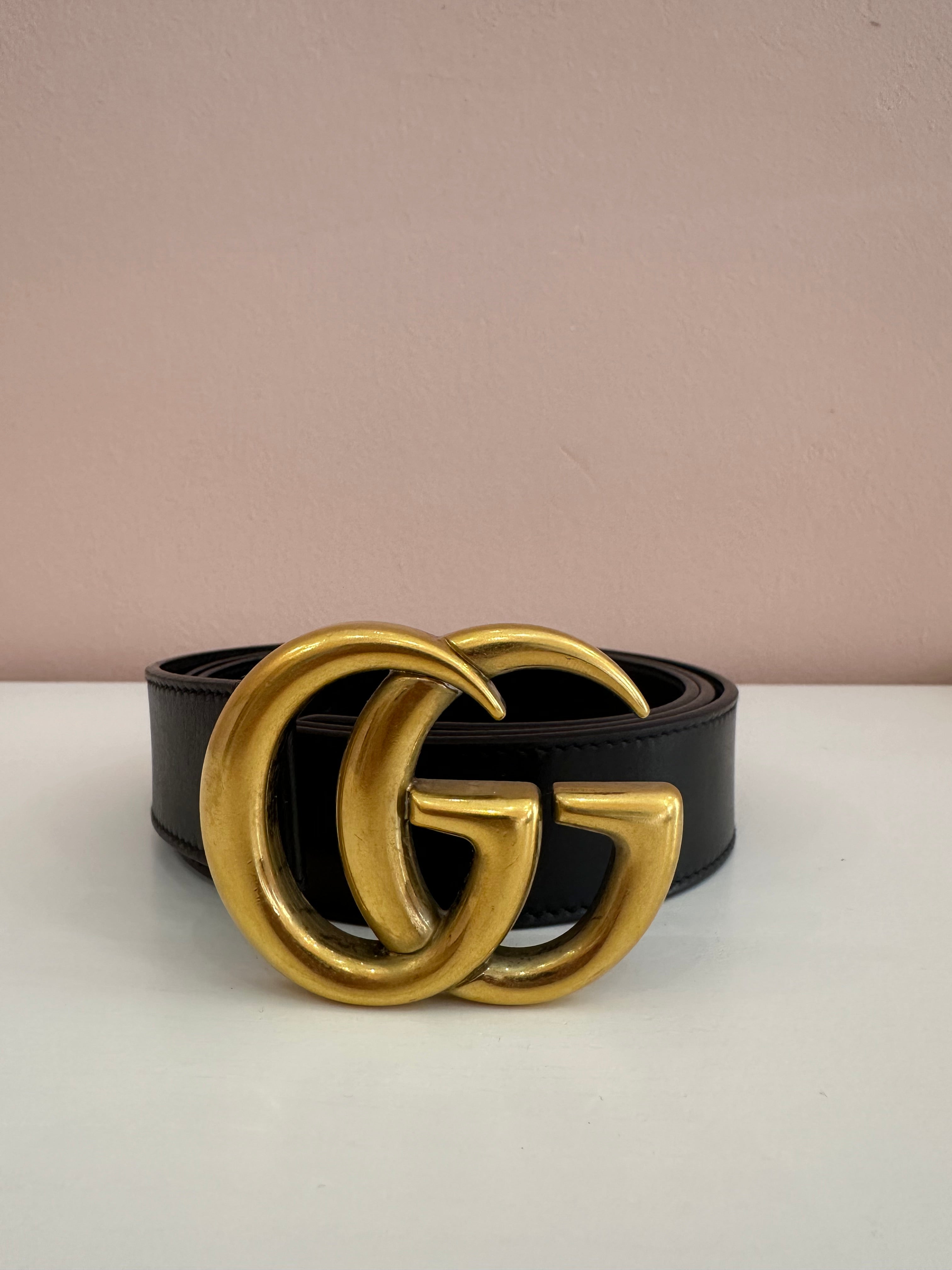 Cintura Gucci marmont unisex 3cm