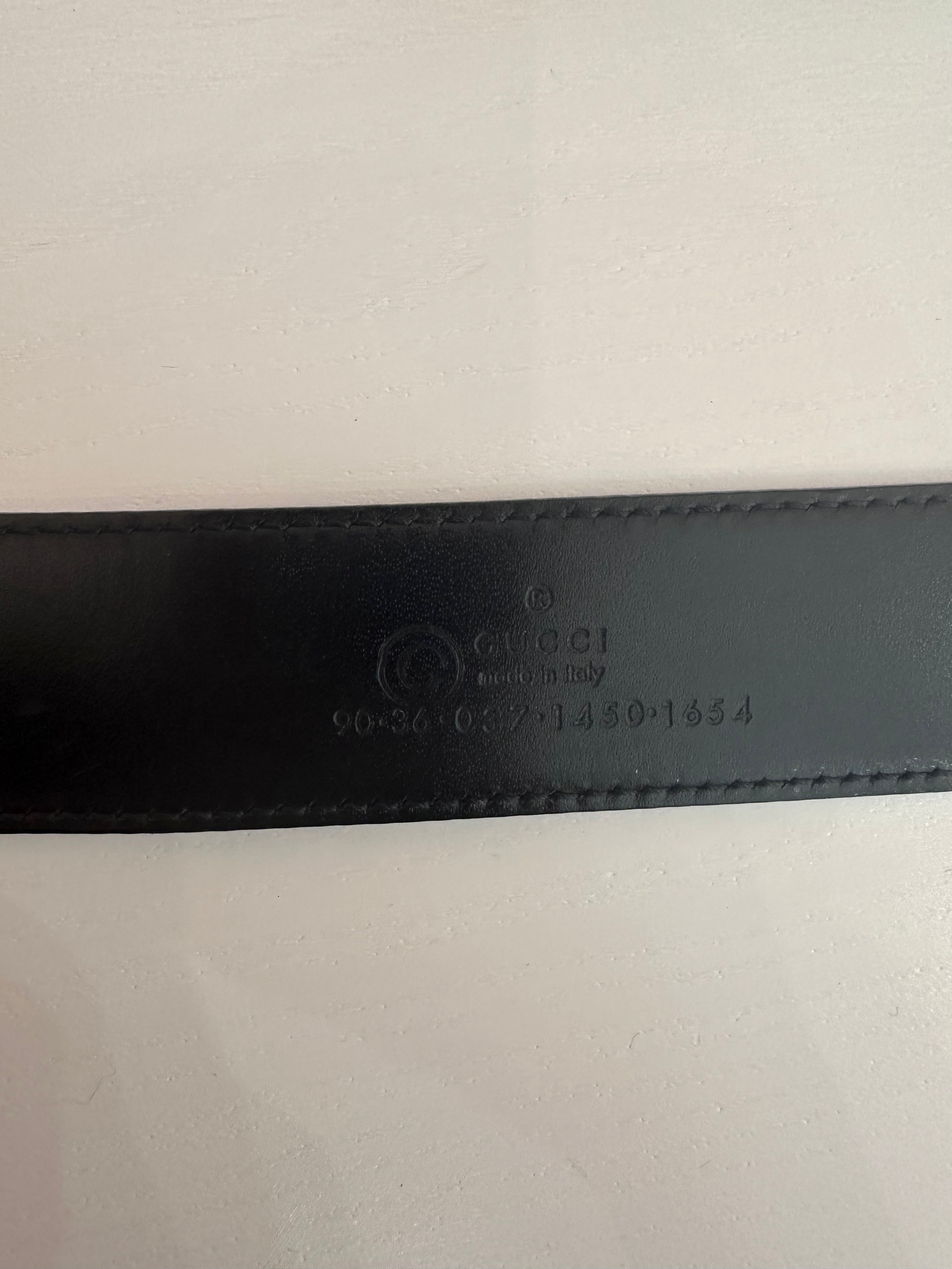 Cintura Gucci marmont unisex 3cm