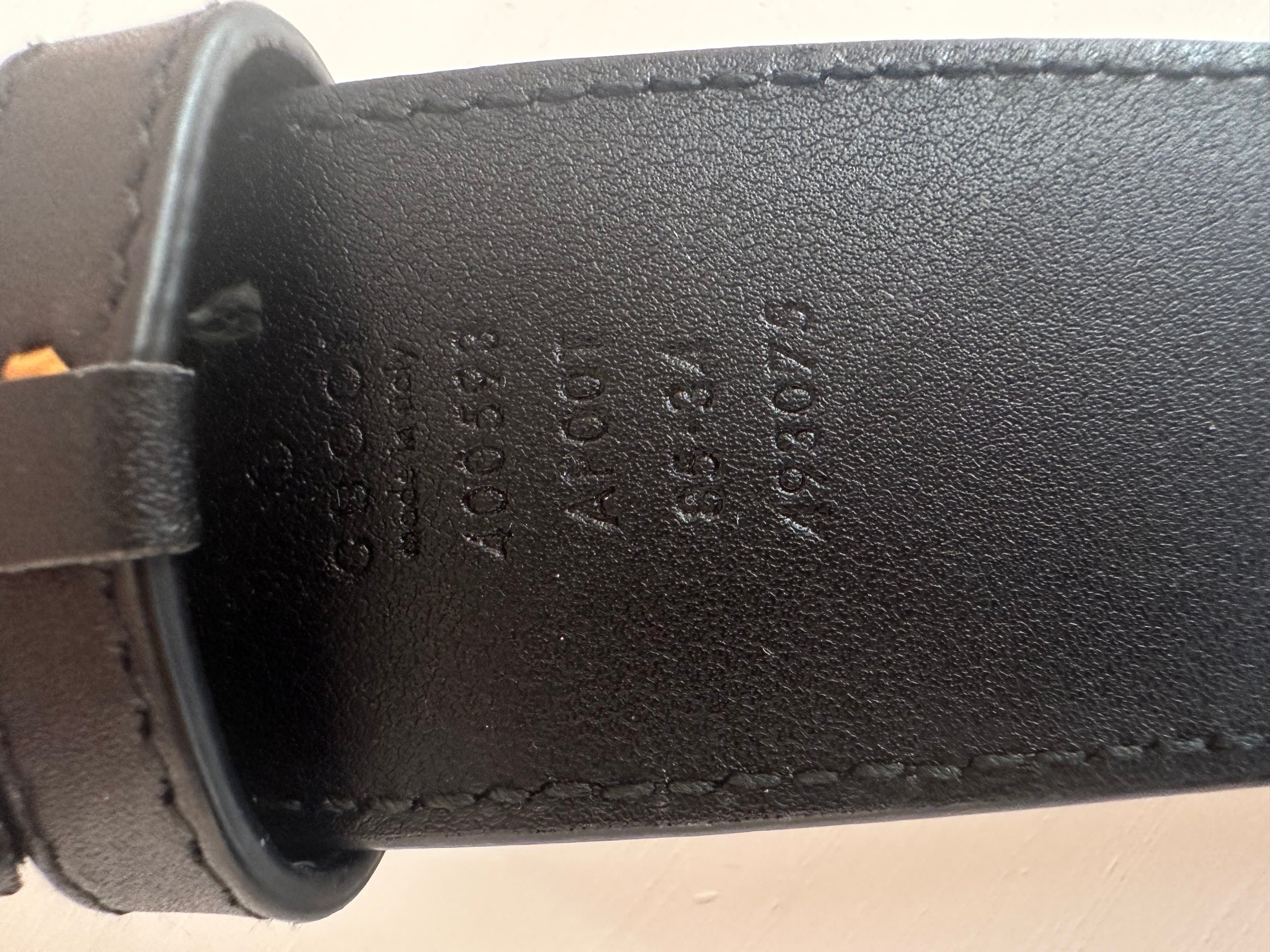 Cintura Gucci marmont 4cm