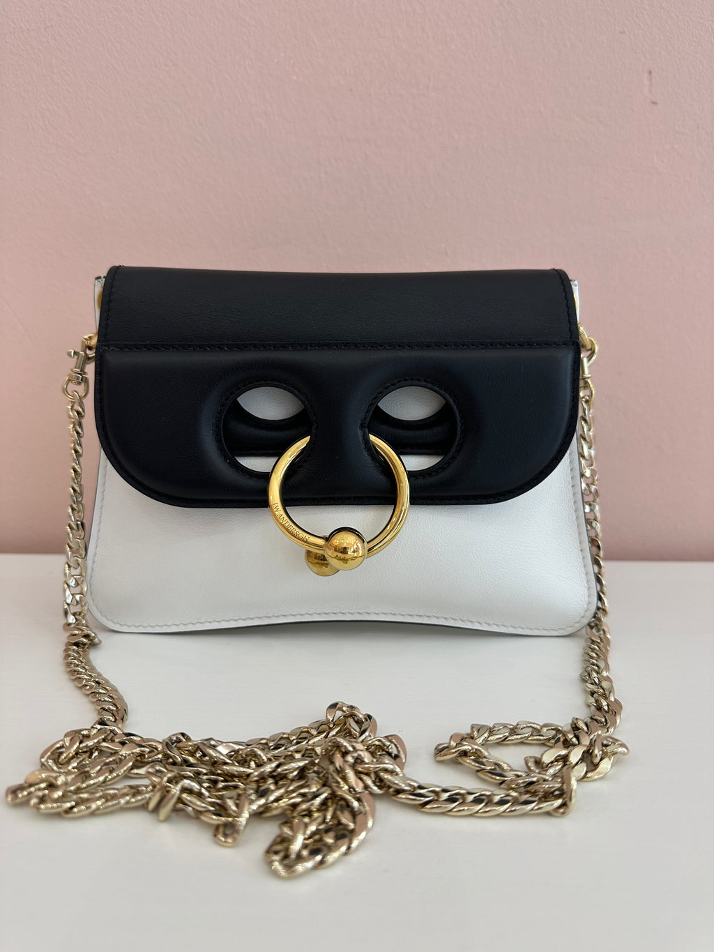 Borsa J.W Anderson pierce bag bicolor