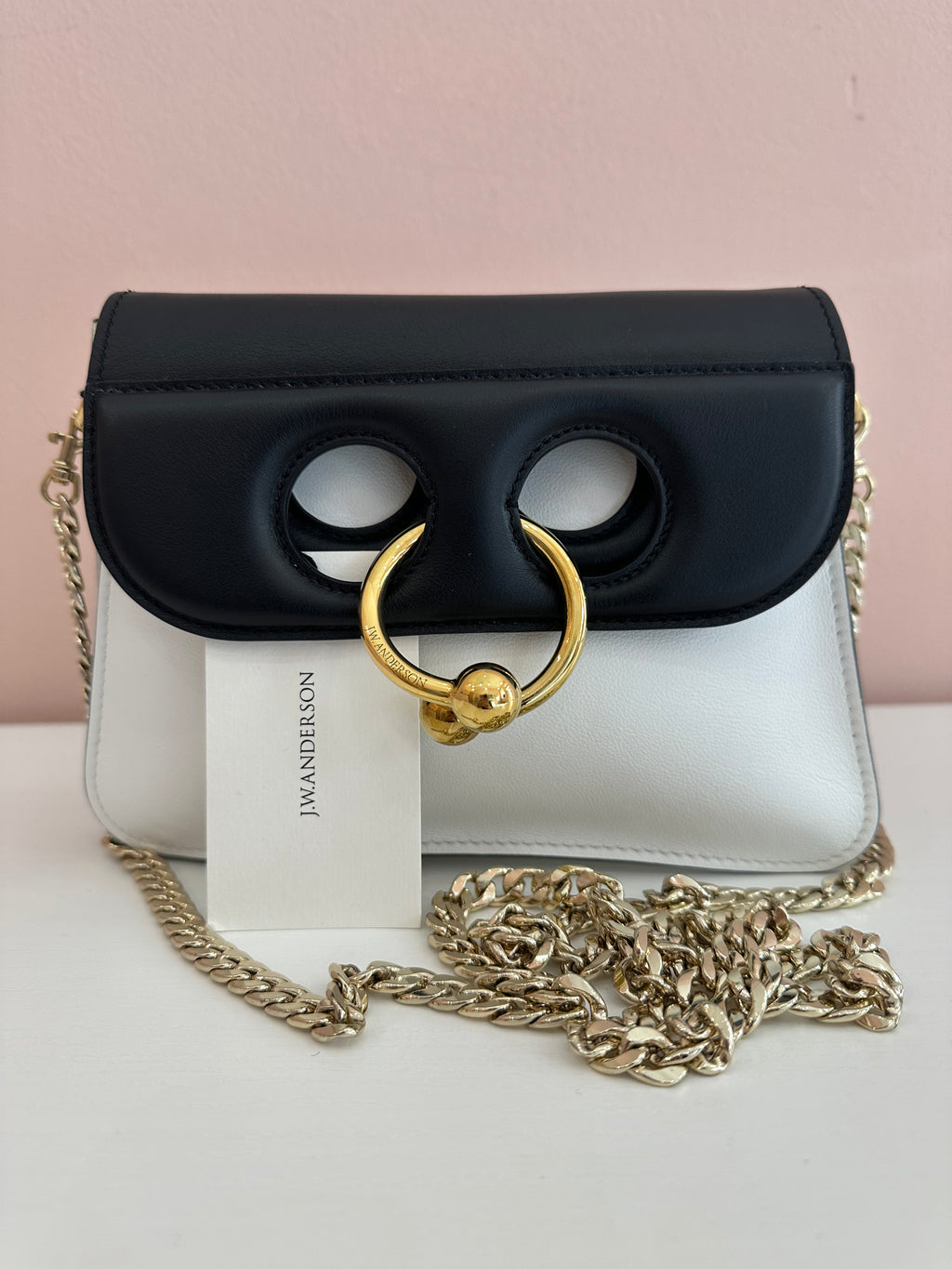 Borsa J.W Anderson pierce bag bicolor