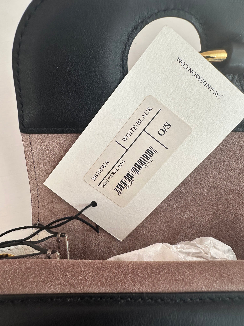 Borsa J.W Anderson pierce bag bicolor