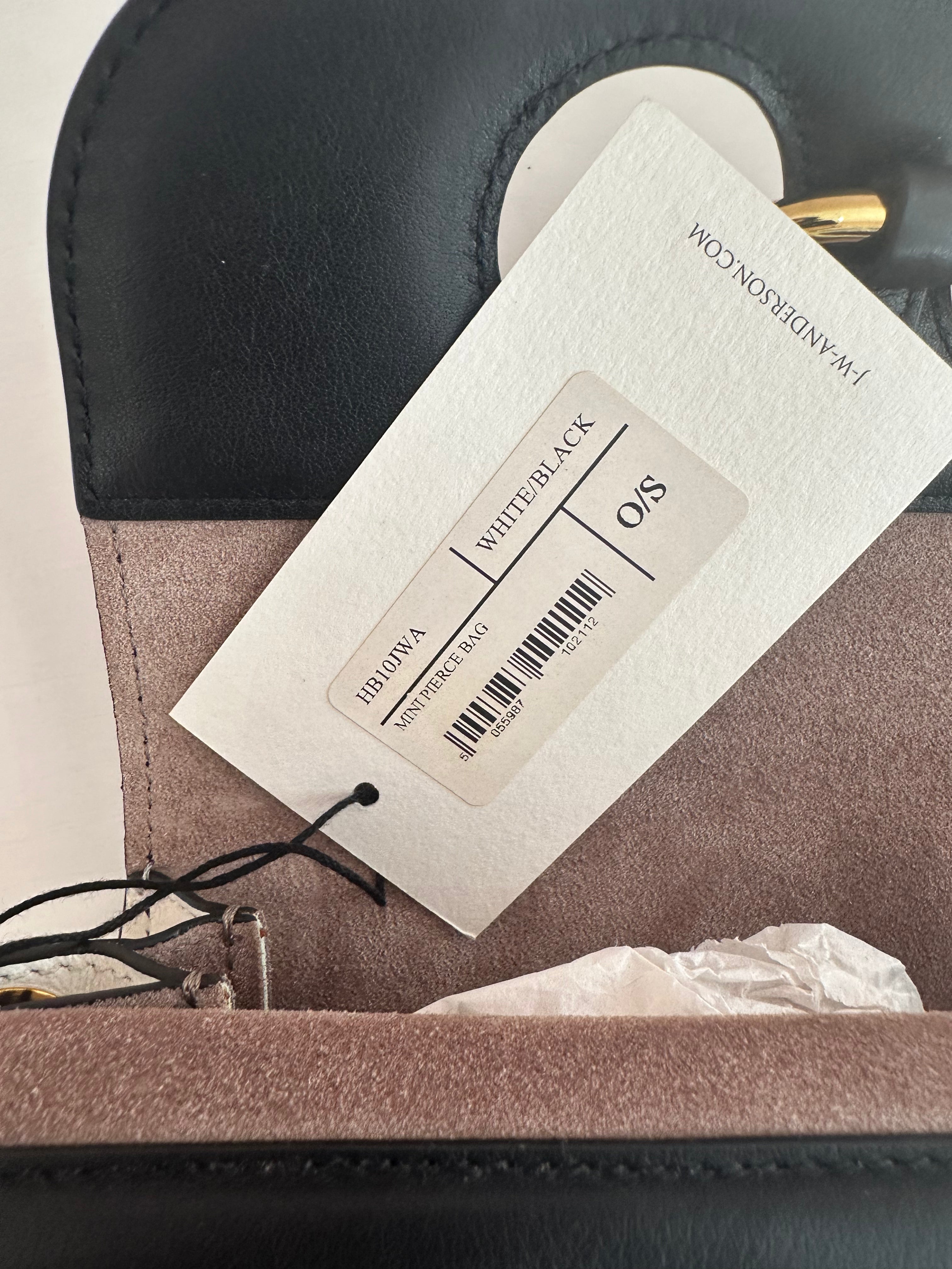 Borsa J.W Anderson pierce bag bicolor