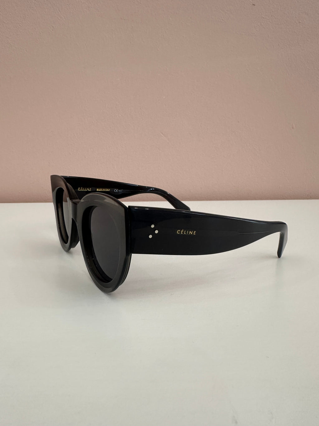 Occhiali da sole Celine oversize grigi