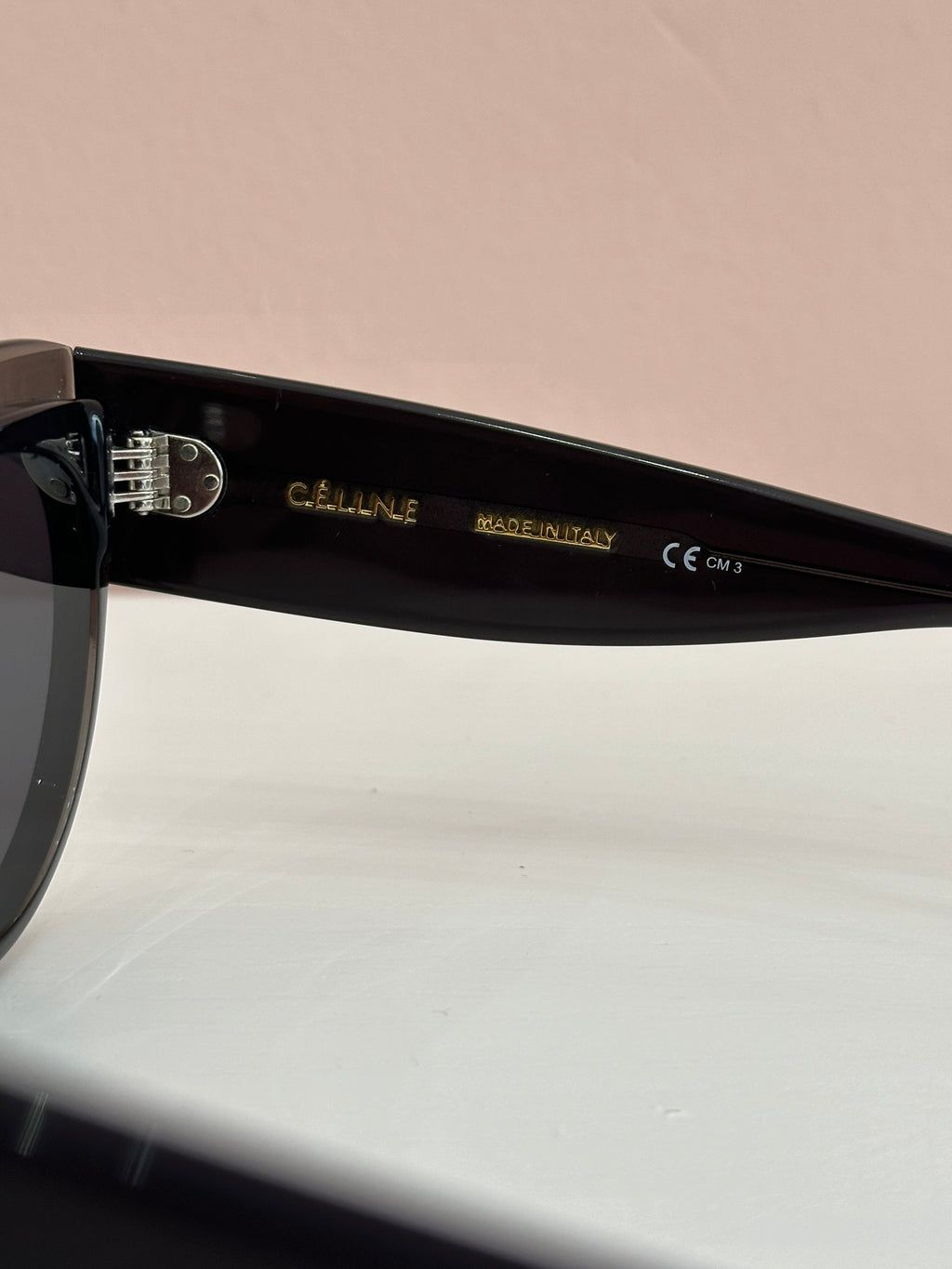 Occhiali da sole Celine oversize grigi