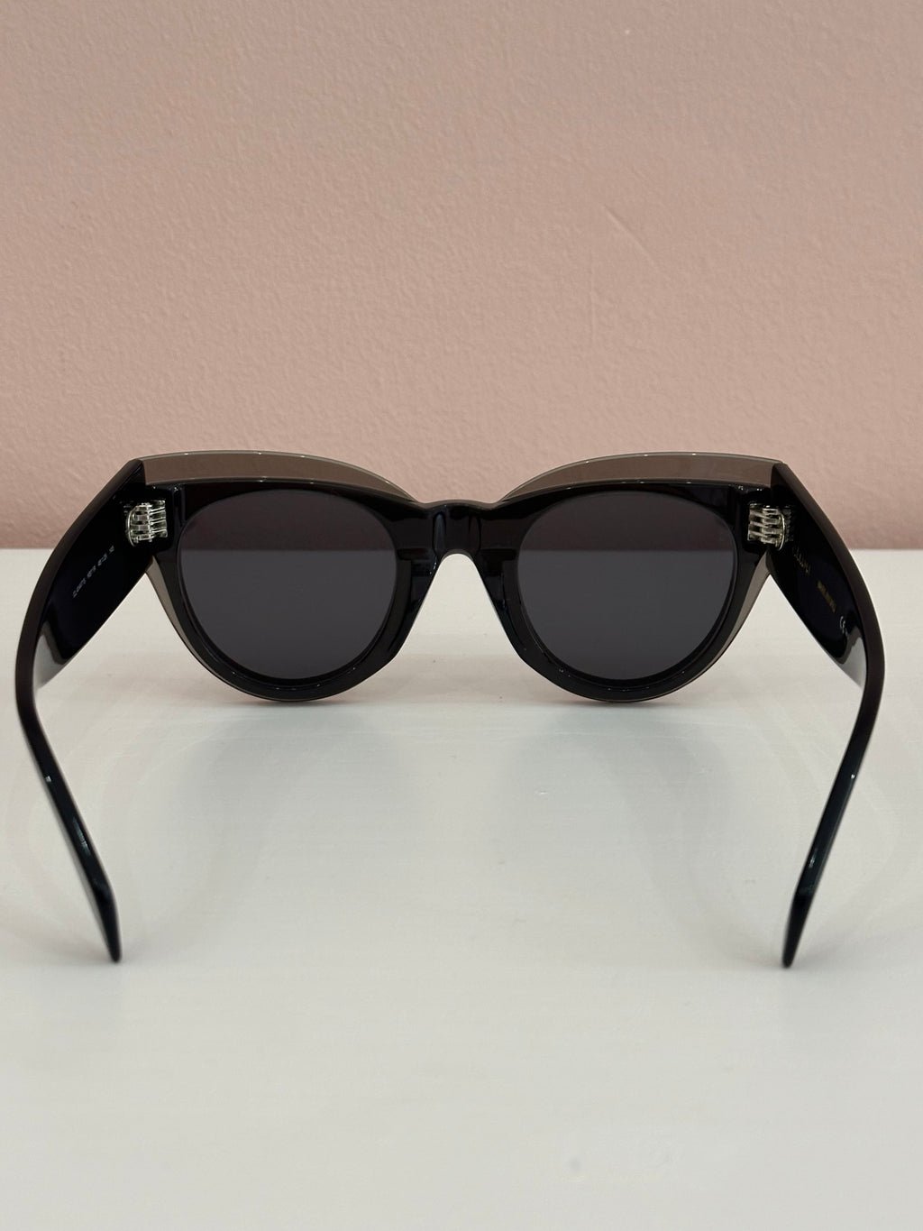 Occhiali da sole Celine oversize grigi