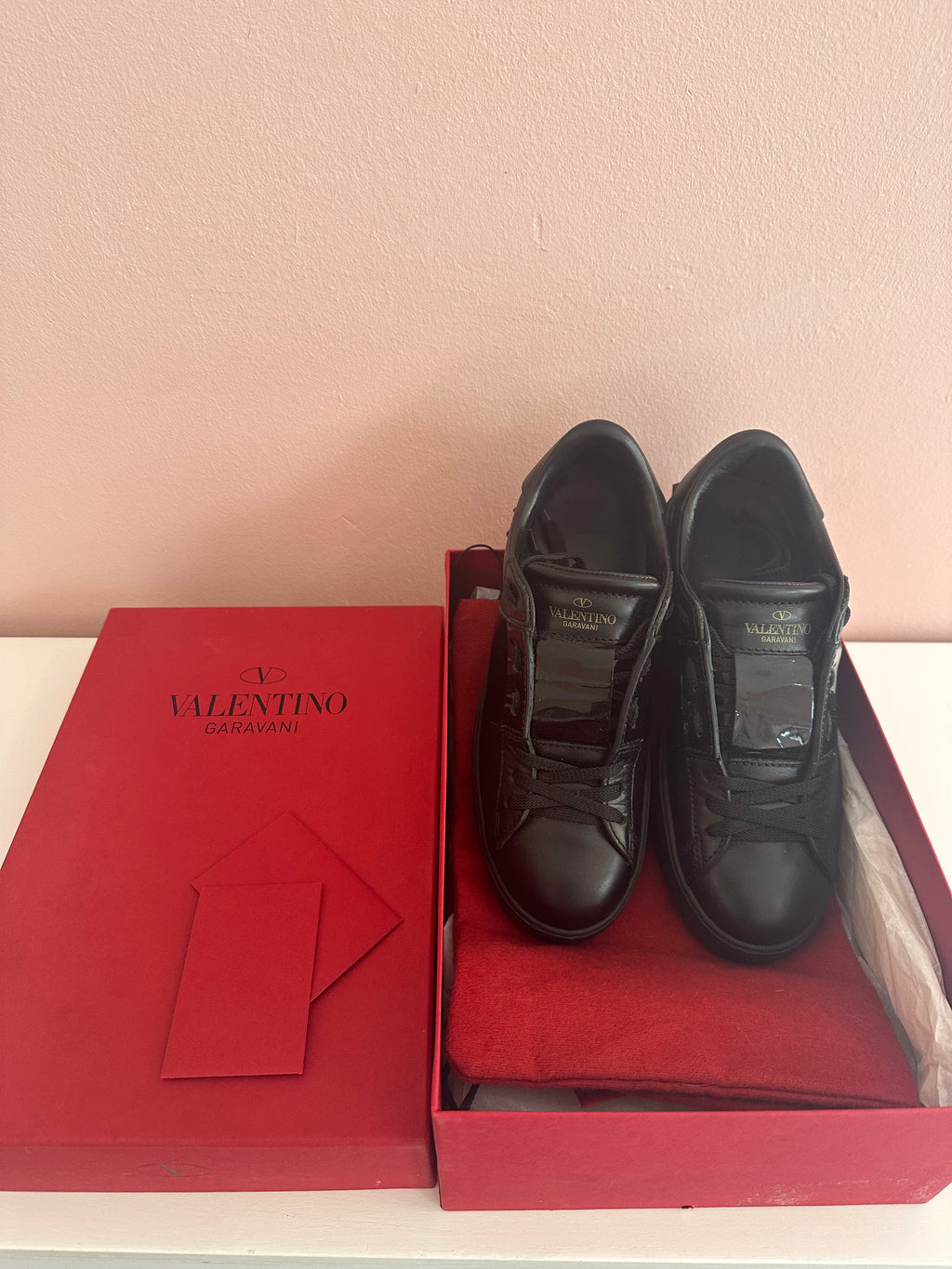 Scarpe Sneakers Valentino open