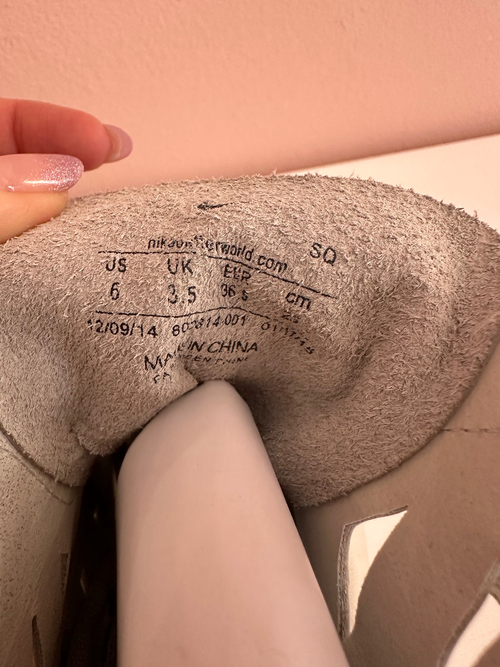 Scarpe Nike air force mid Jolie cut out