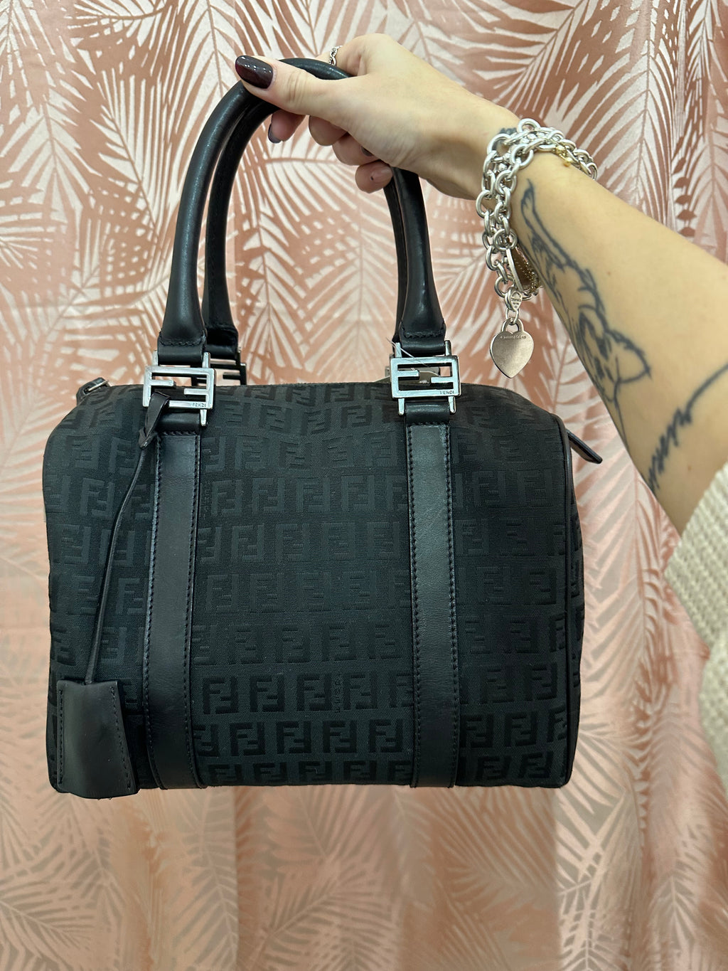 Borsa Fendi bauletto forever