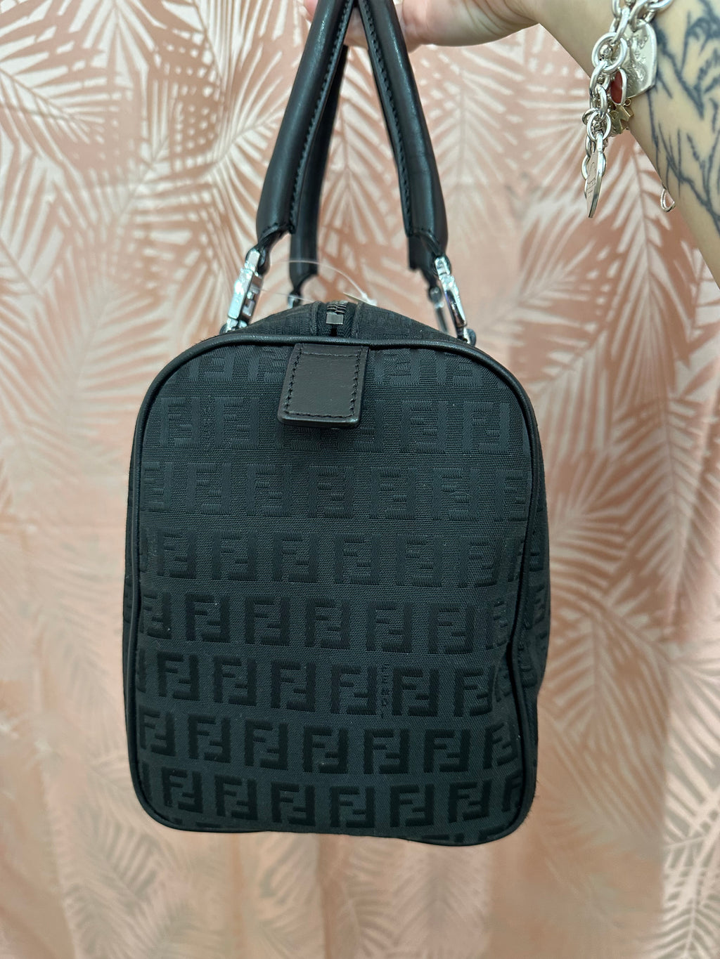 Borsa Fendi bauletto forever