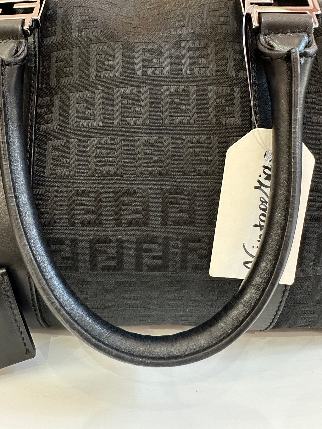 Borsa Fendi bauletto forever