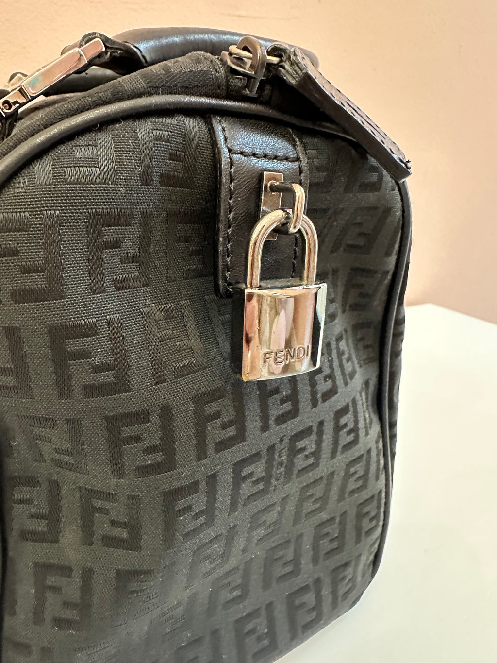 Borsa Fendi bauletto forever