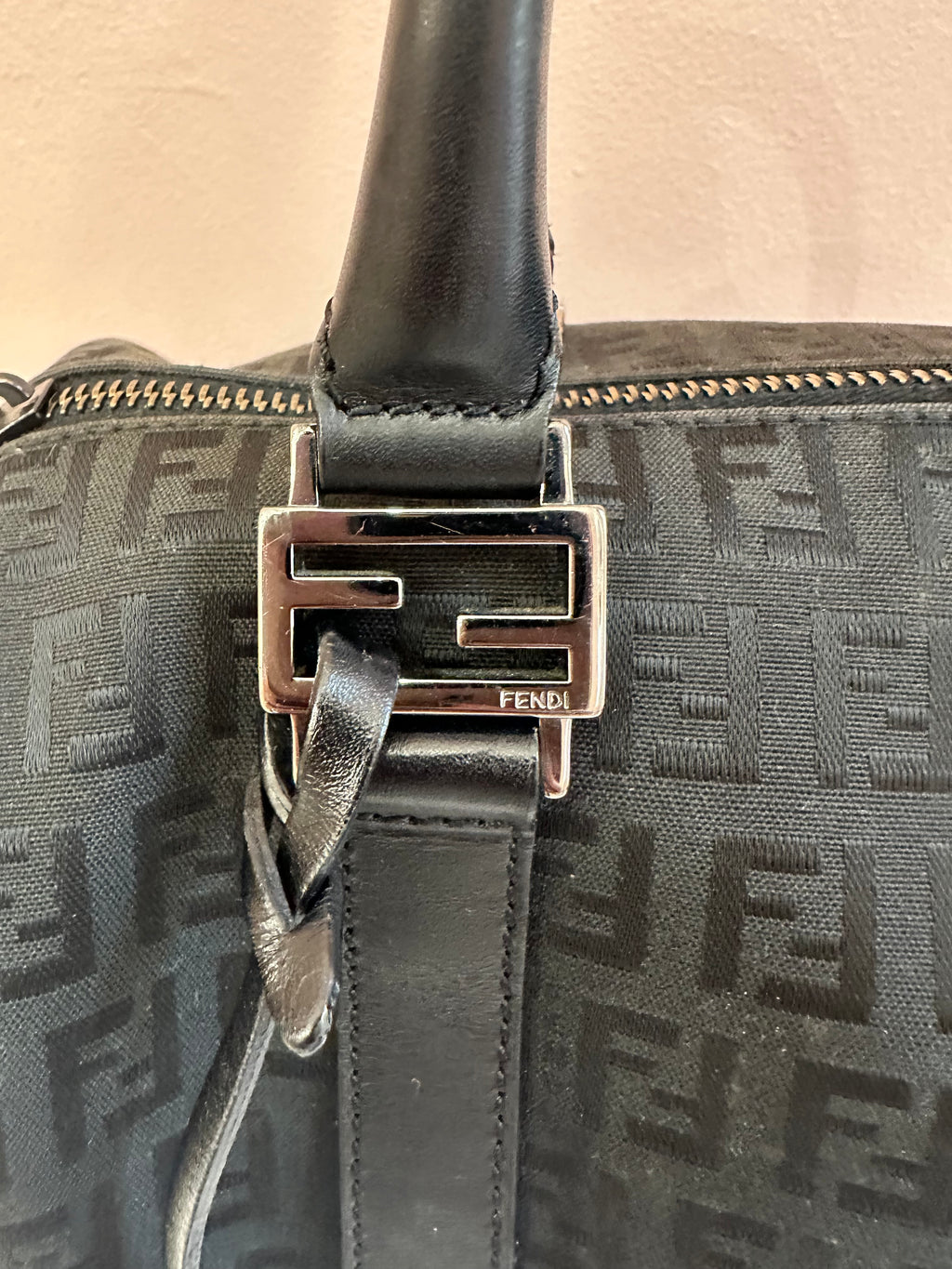 Borsa Fendi bauletto forever