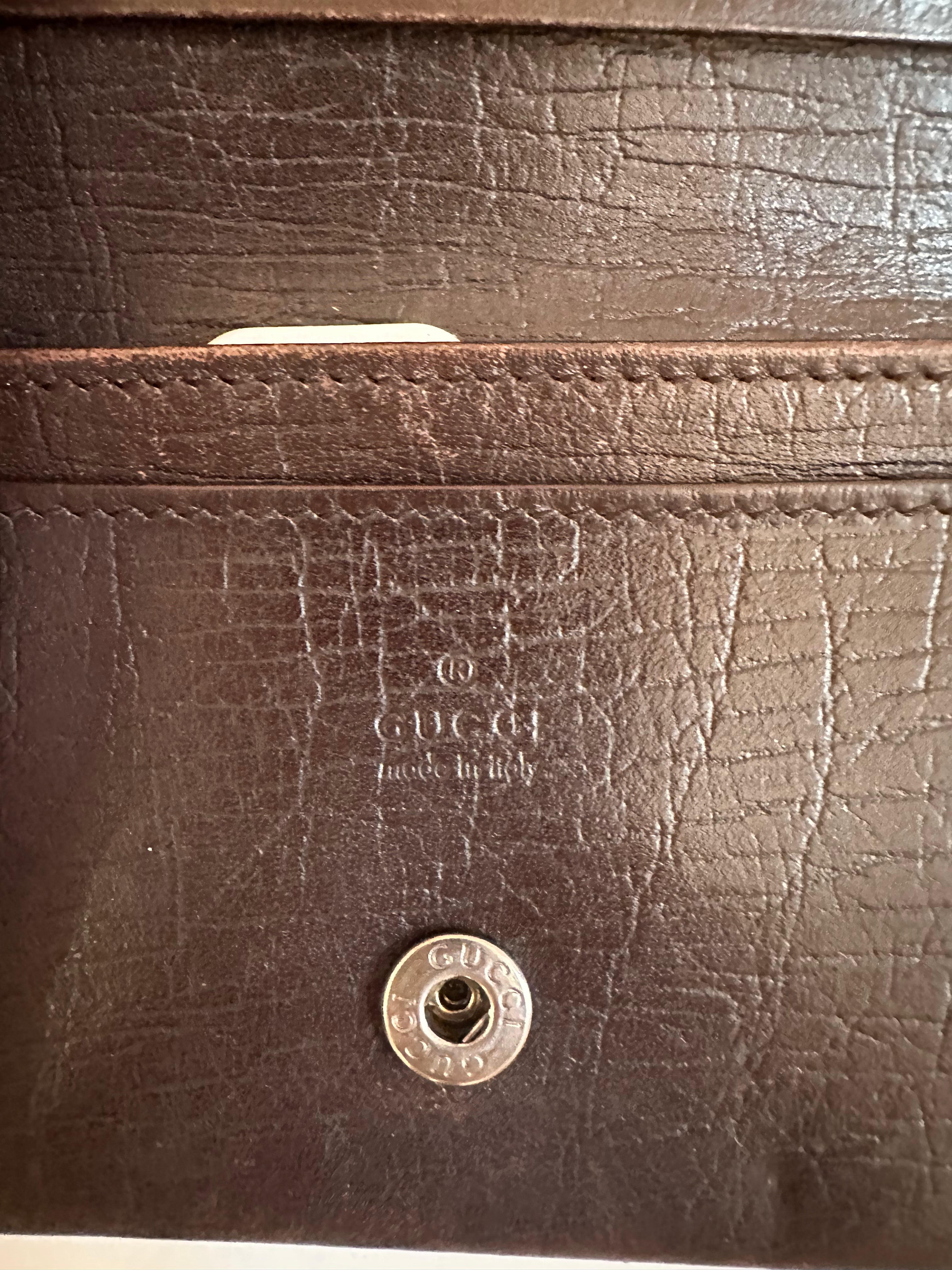 Portafoglio Gucci bamboo