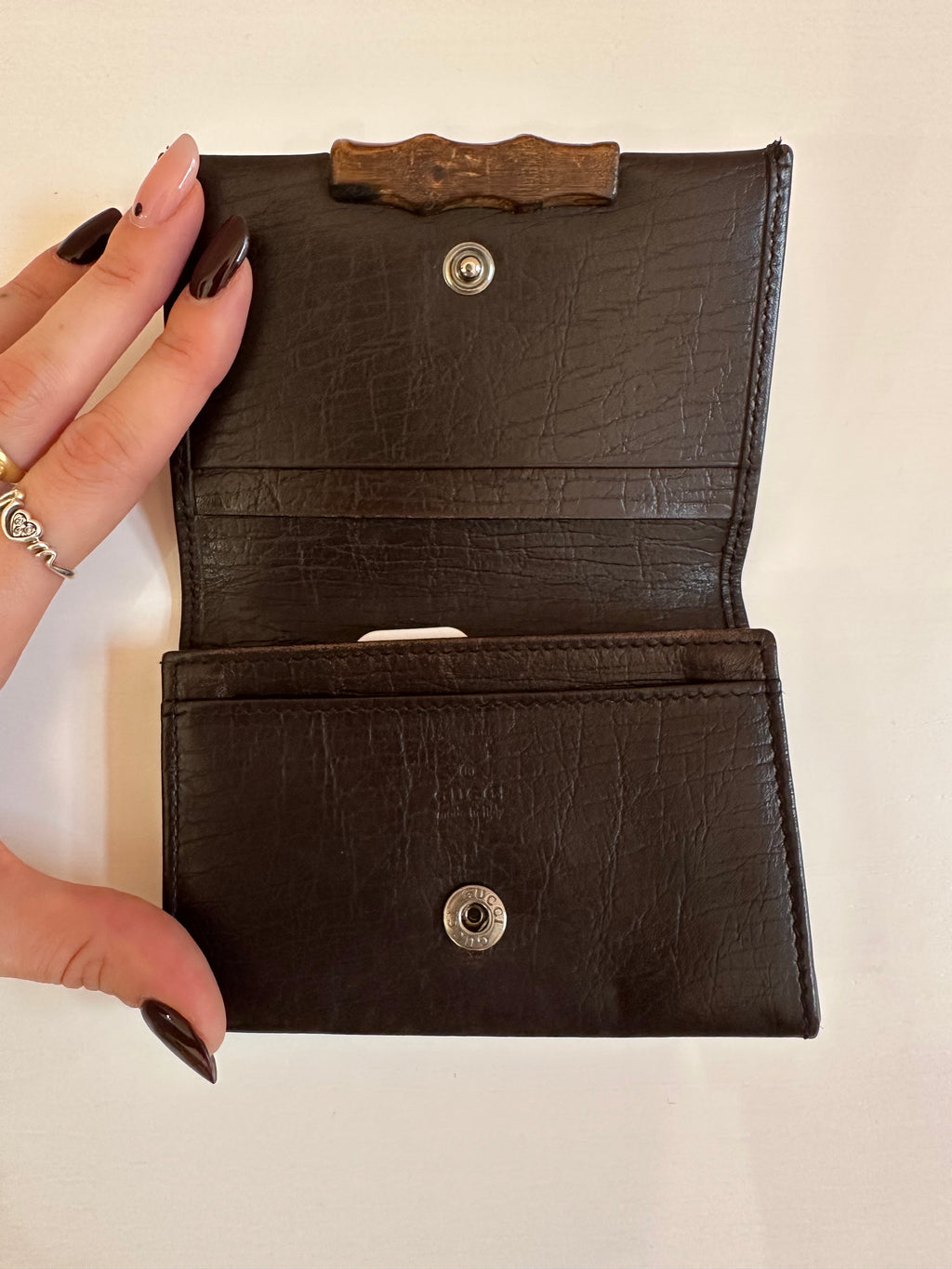 Portafoglio Gucci bamboo