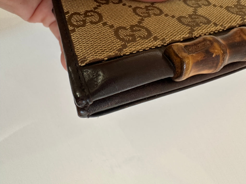 Portafoglio Gucci bamboo