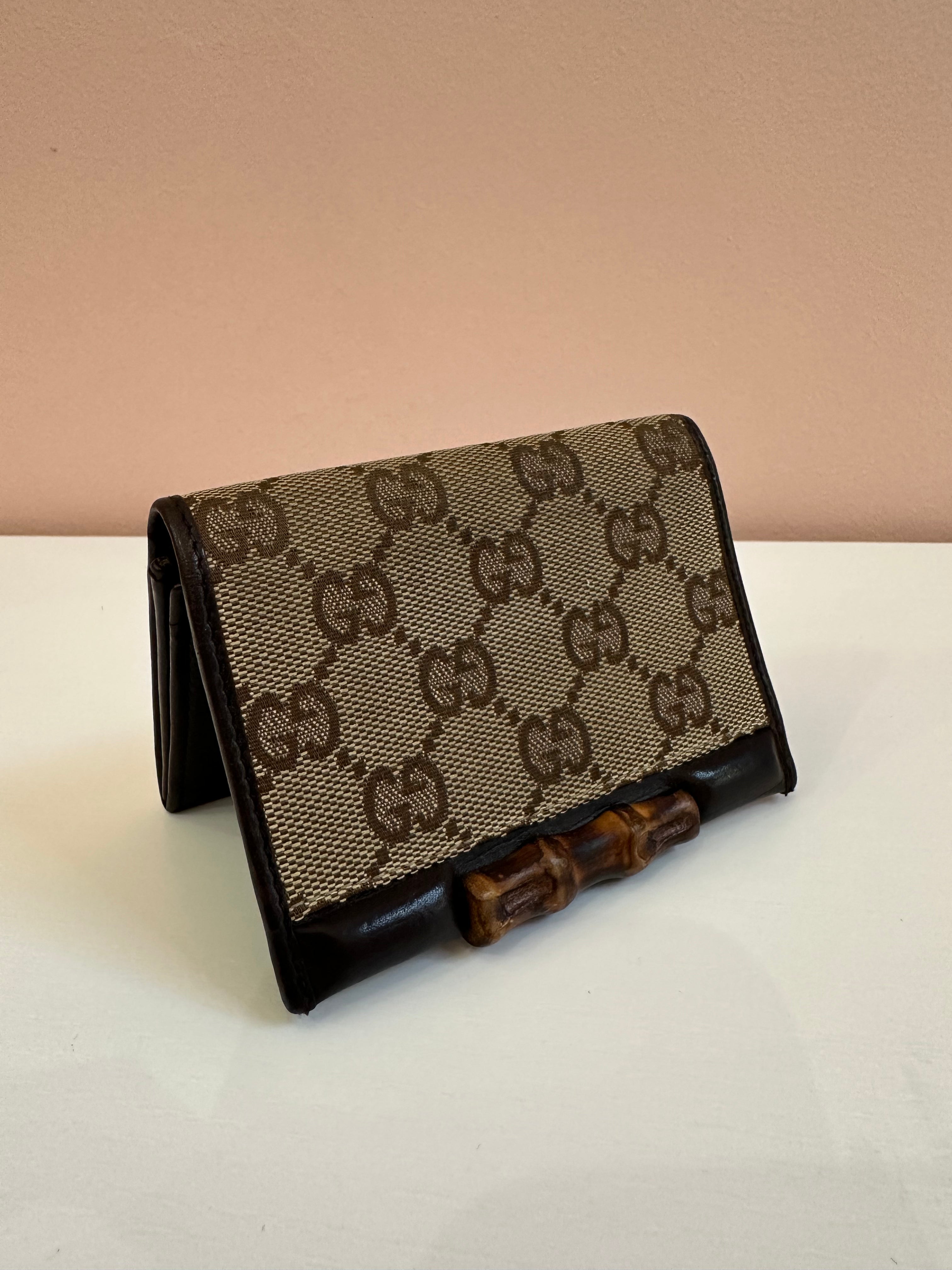 Portafoglio Gucci bamboo