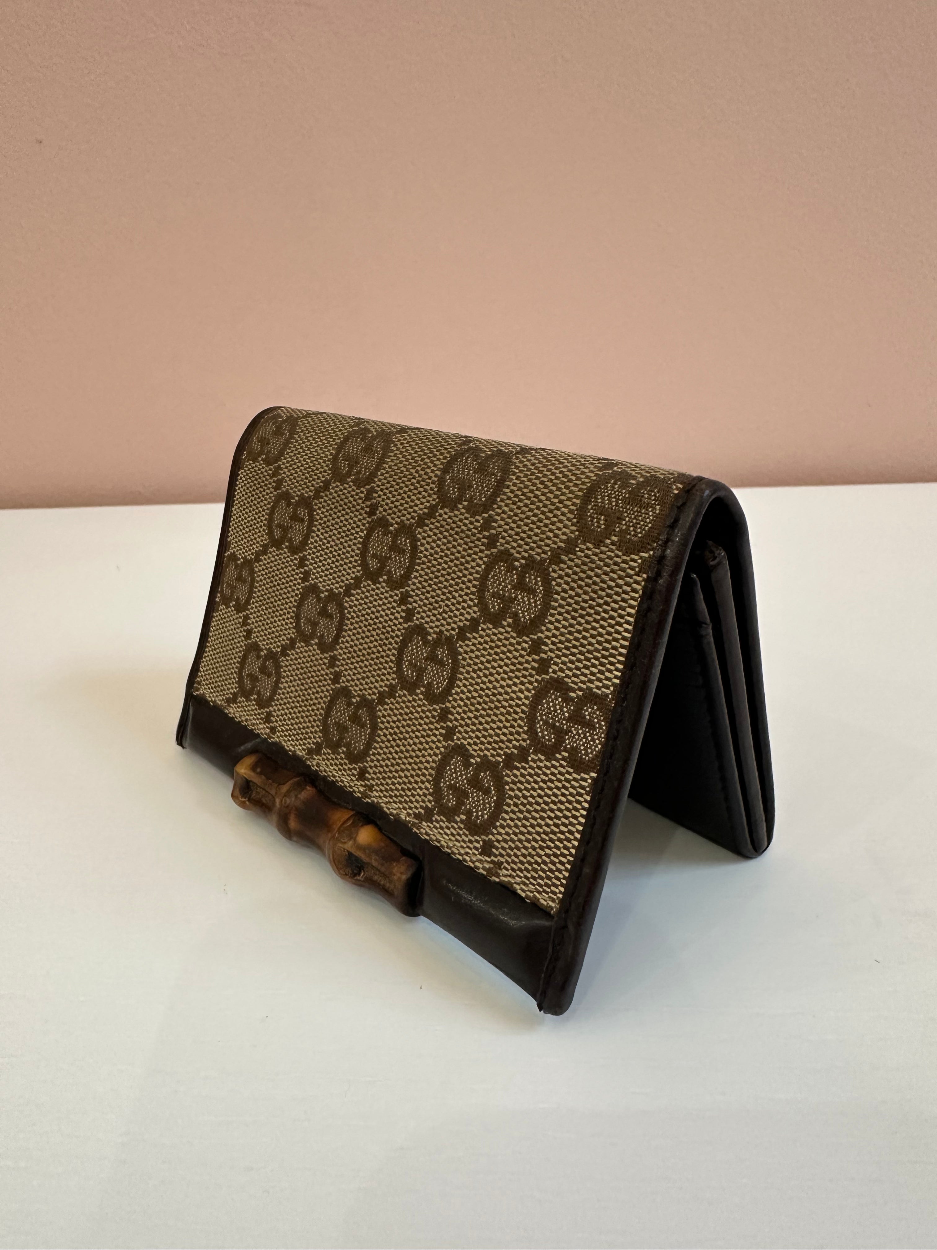 Portafoglio Gucci bamboo