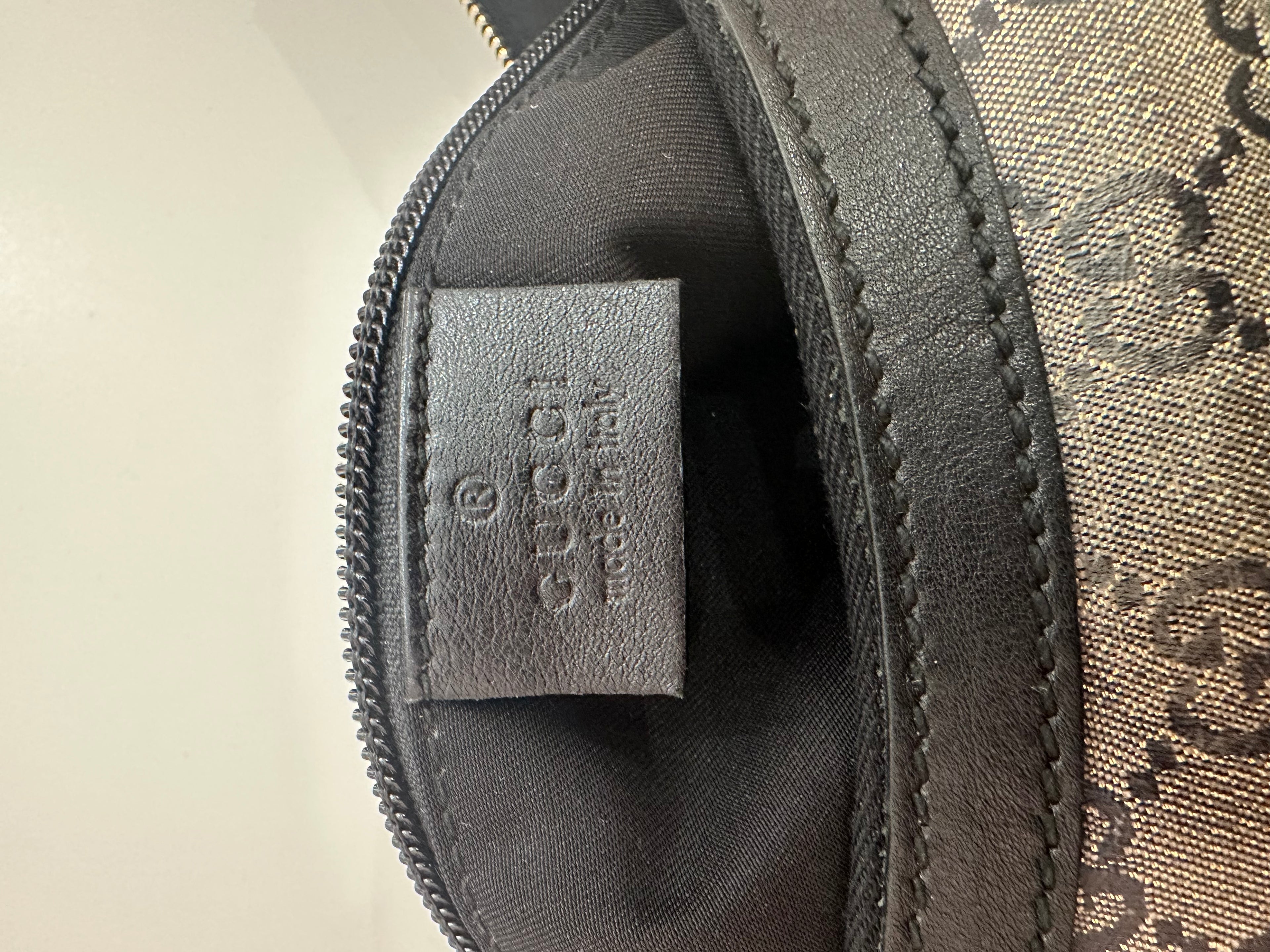 Borsa Gucci hobo in GG blu