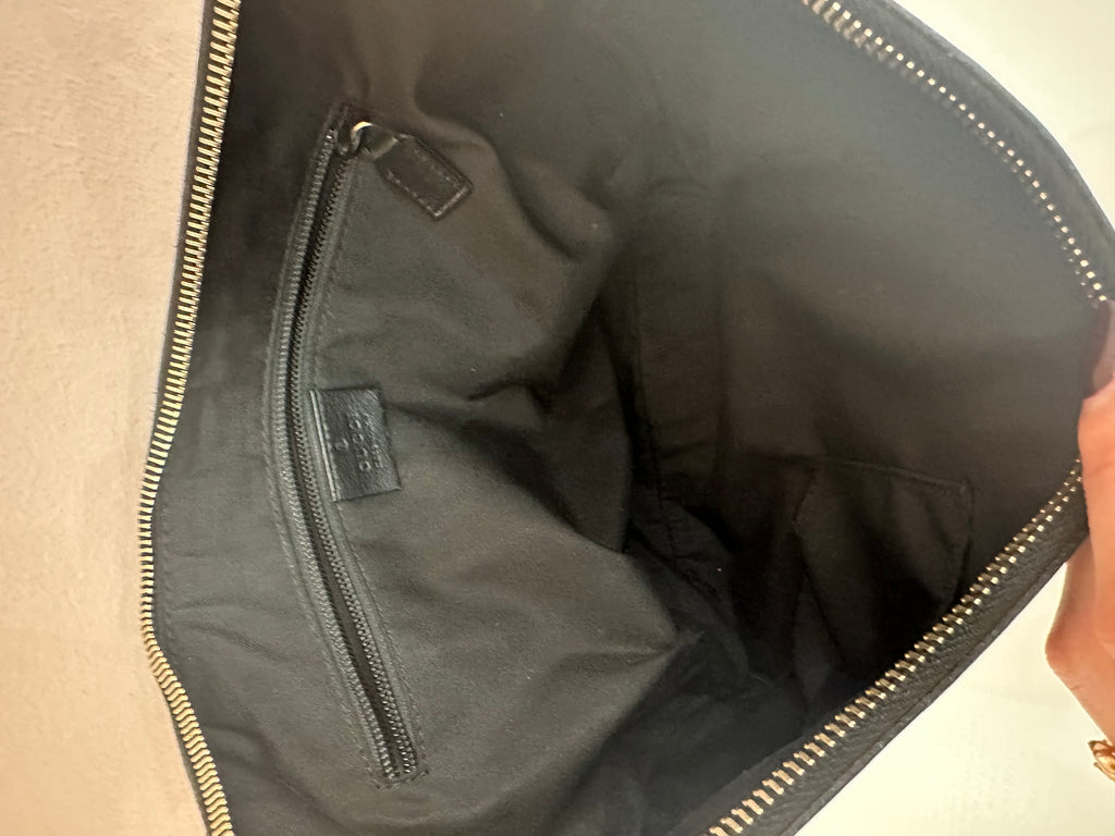 Borsa Gucci hobo in GG blu