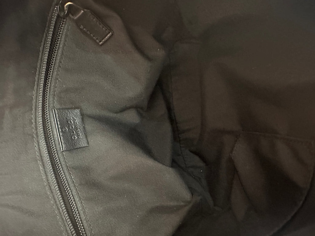 Borsa Gucci hobo in GG blu