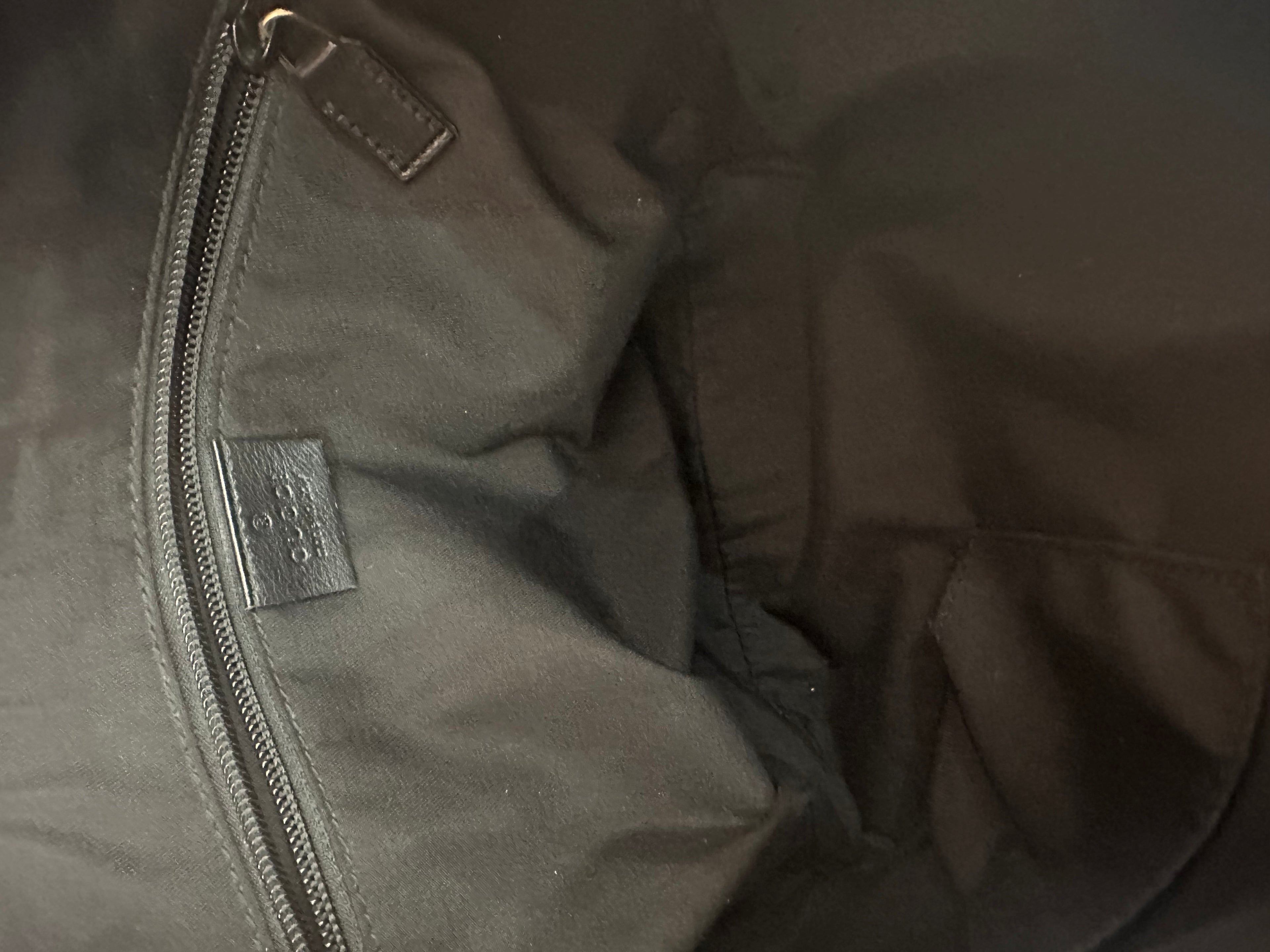 Borsa Gucci hobo in GG blu